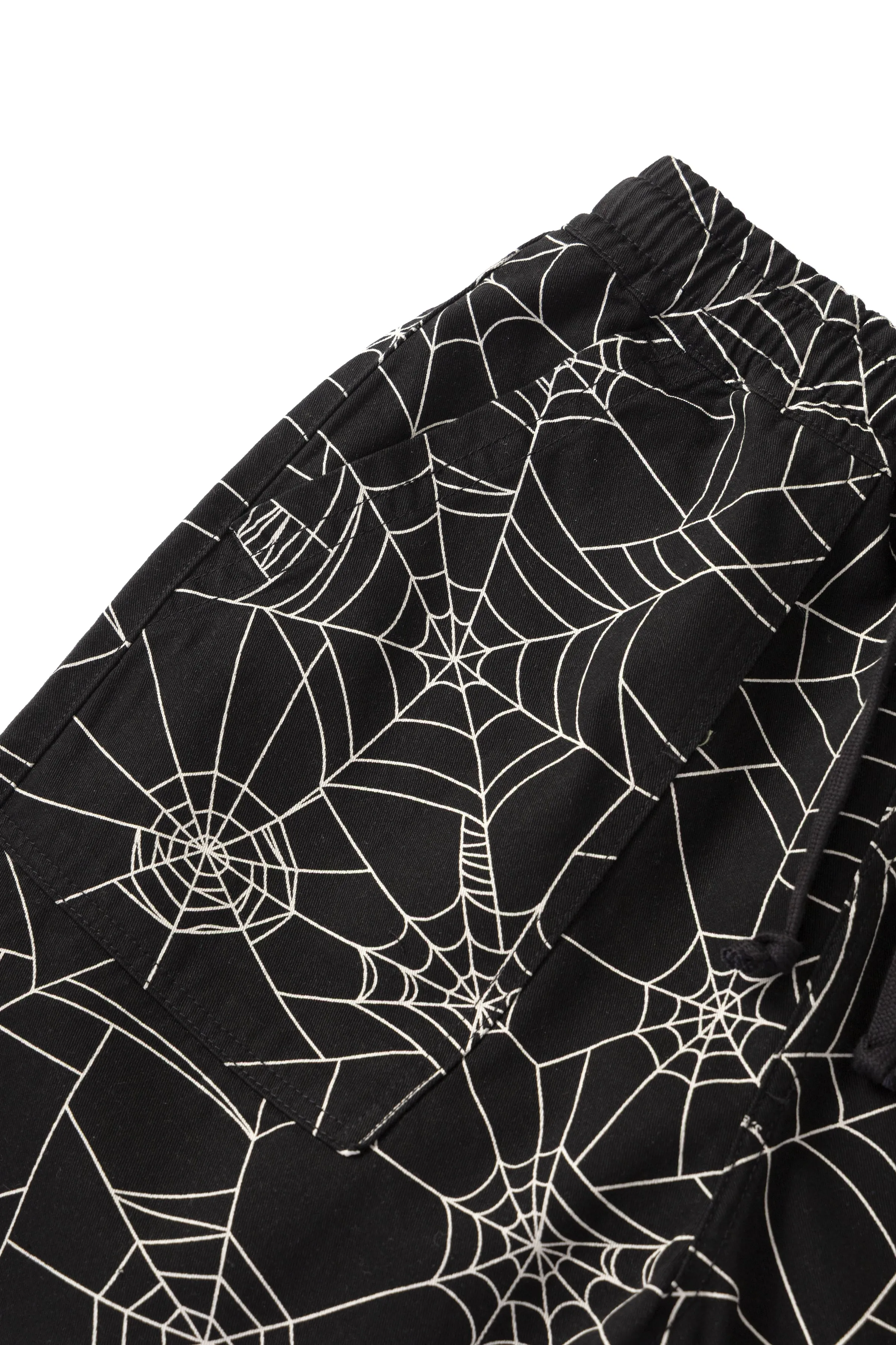 Patterned Chef Shorts - Black Web sold by Service Works product image thumbnail 4