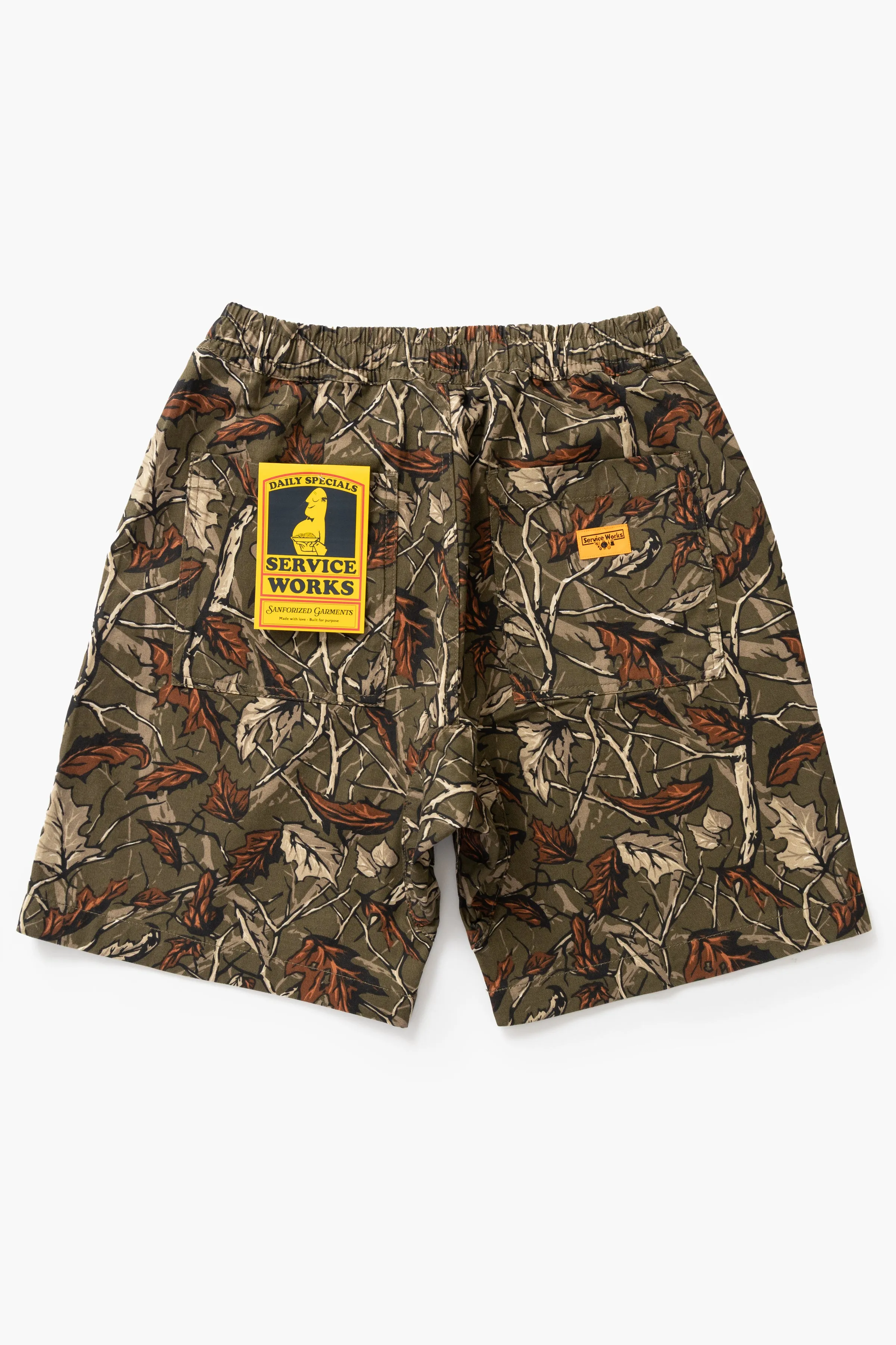 Patterned Chef Shorts - Real Tree sold by Service Works product image thumbnail 5