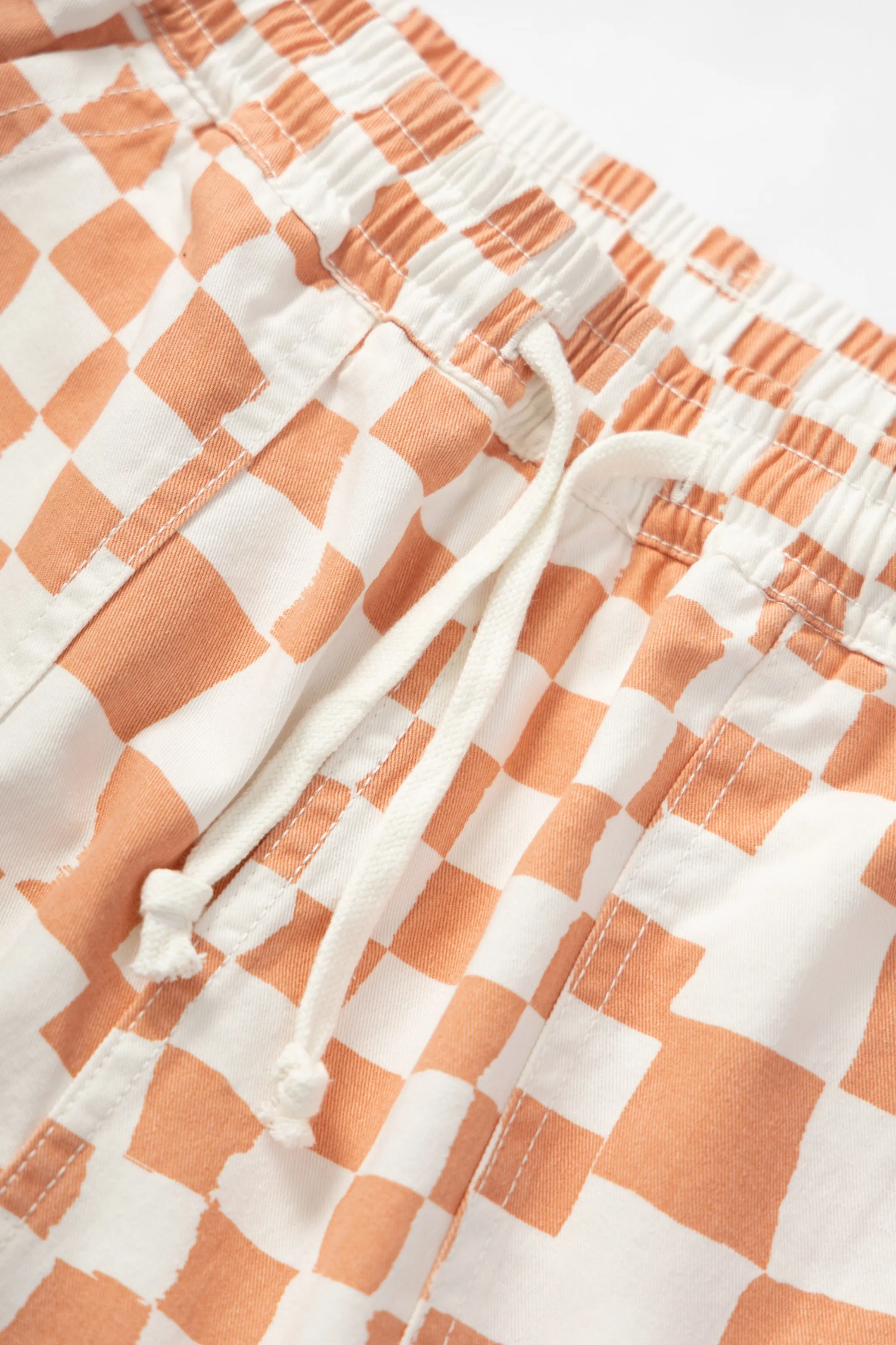 Printed Chef Shorts - Salmon Checker sold by Service Works product image thumbnail 3