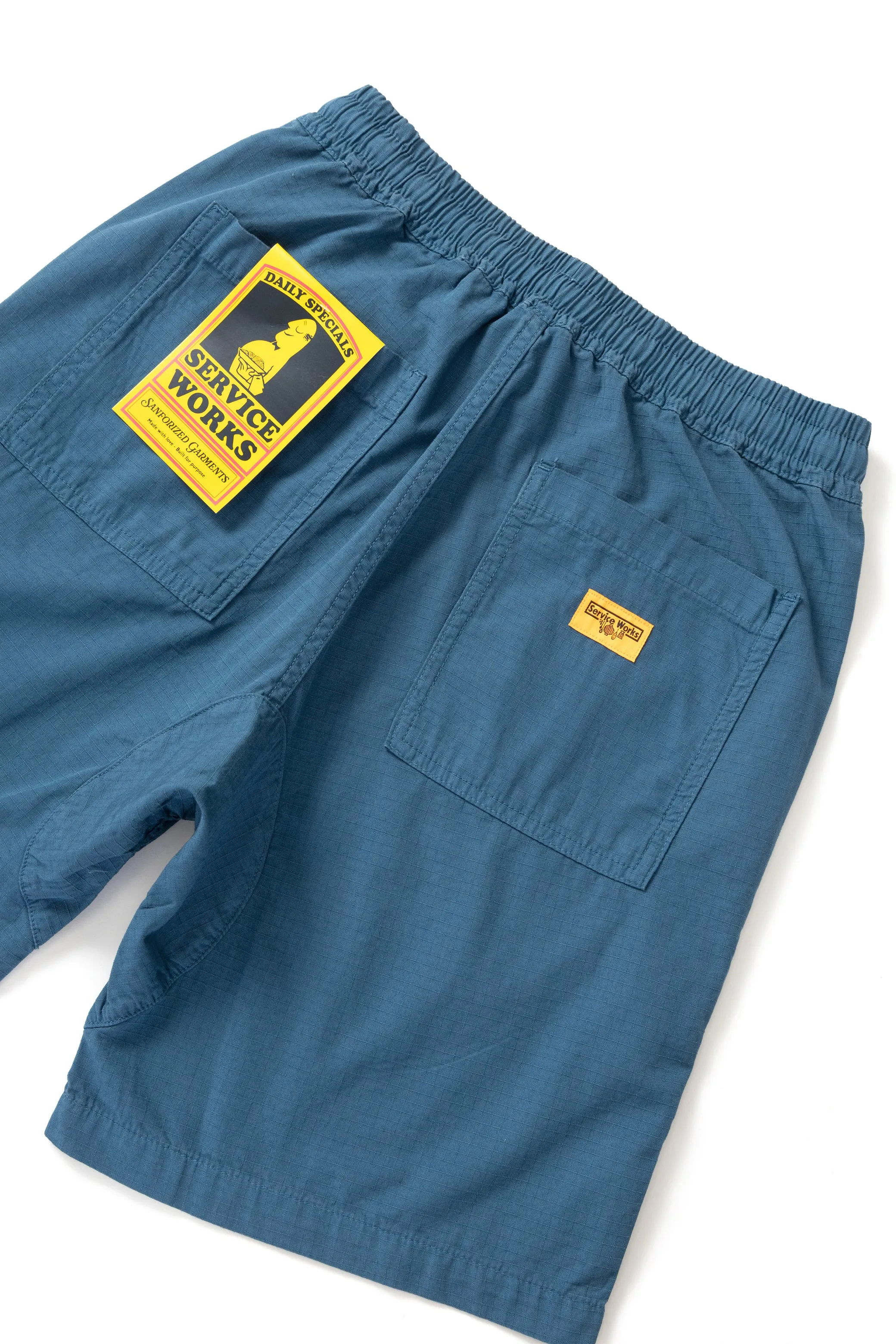 Ripstop Chef Shorts - Ocean sold by Service Works product image thumbnail 4
