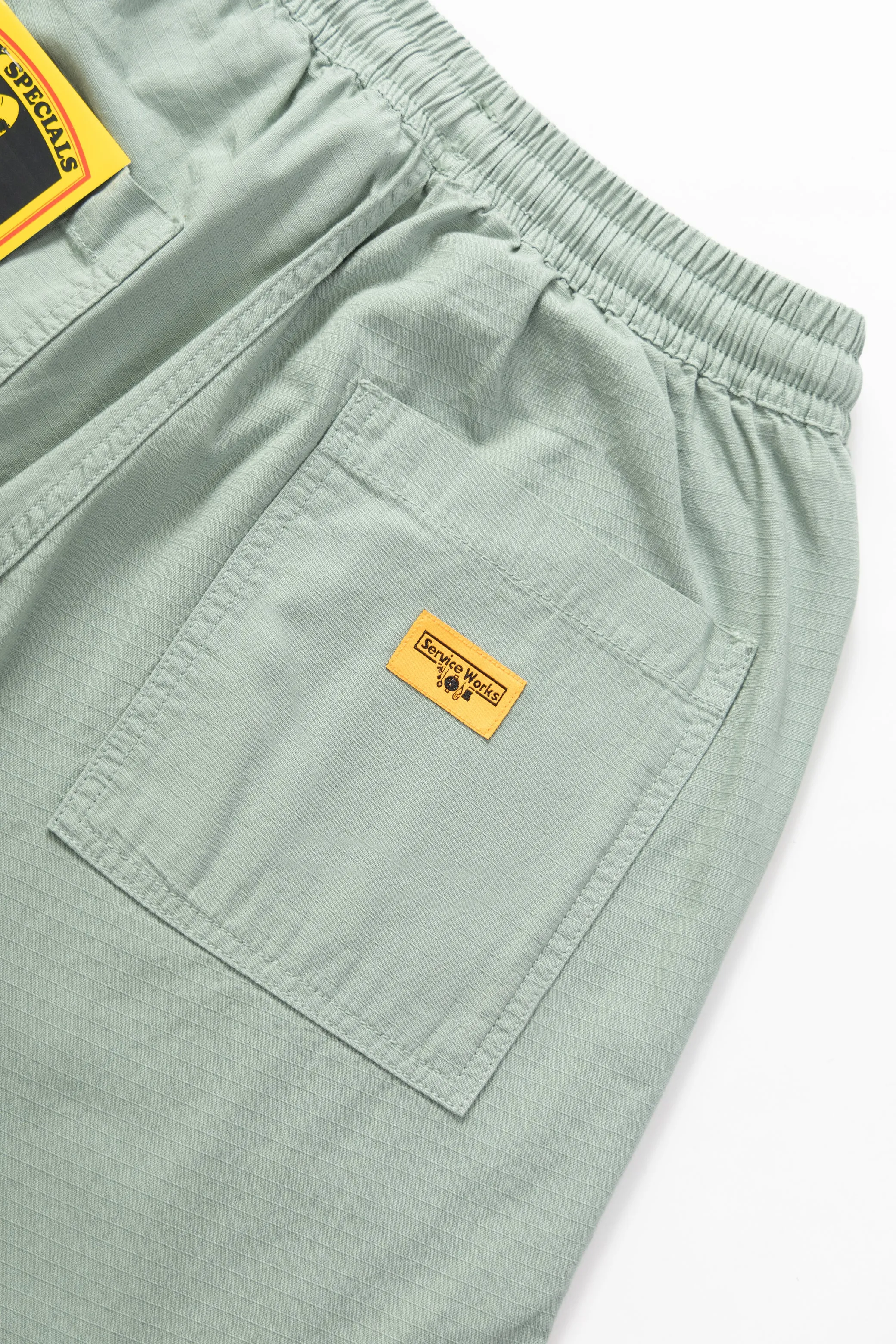 Ripstop Chef Shorts - Sage sold by Service Works product image thumbnail 5