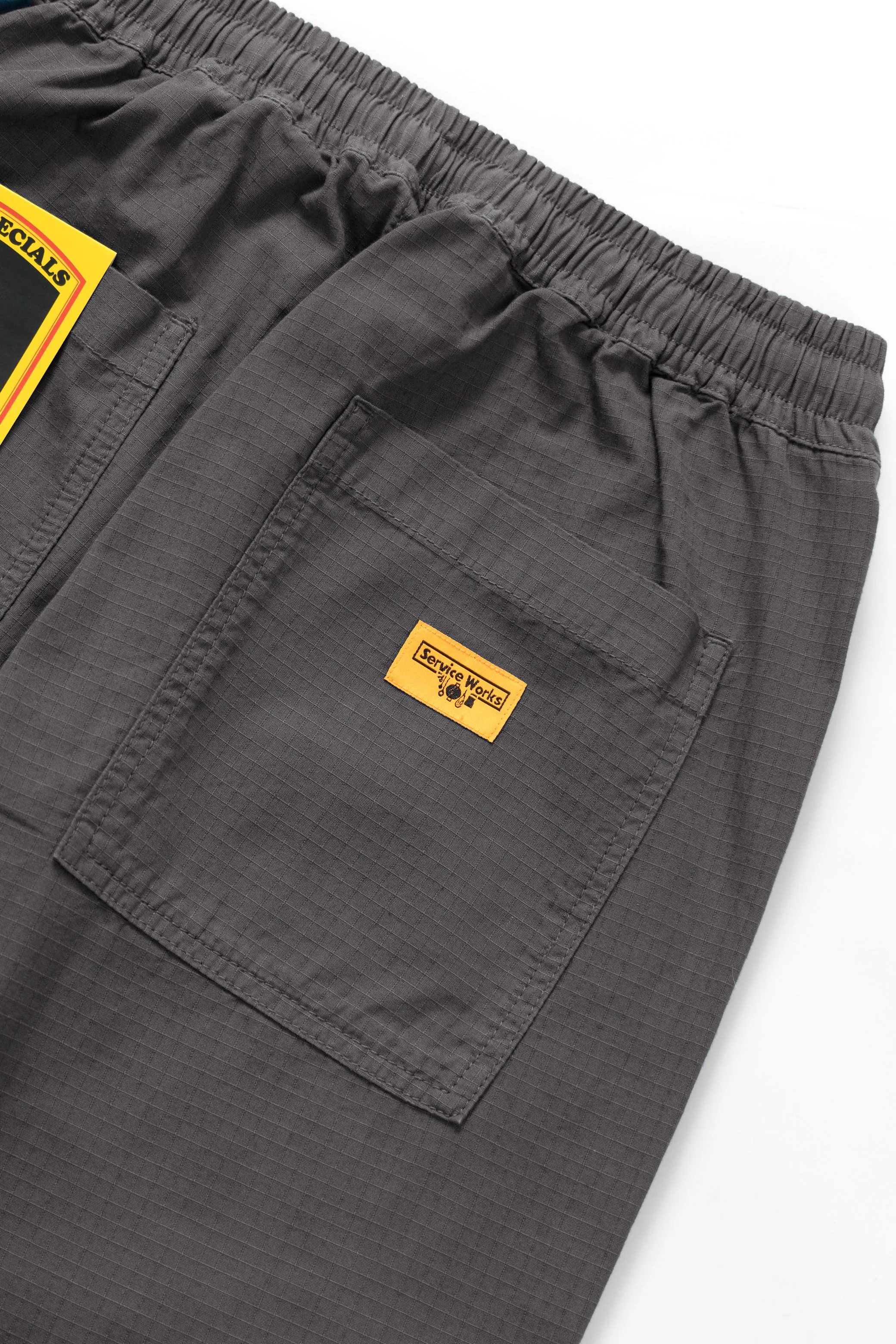 Ripstop Chef Pants - Washed Black sold by Service Works product image thumbnail 4