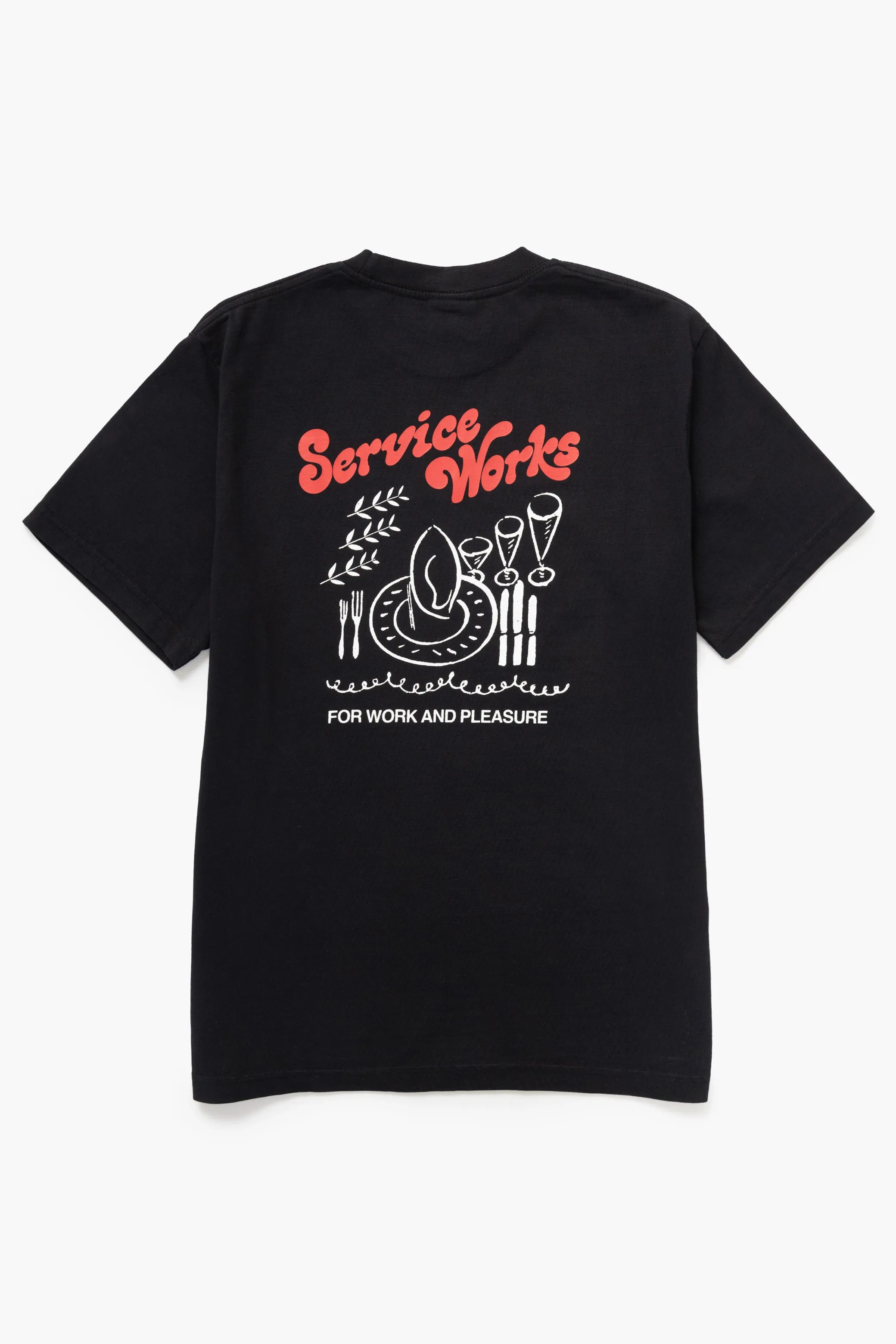 Work + Pleasure Tee - Black sold by Service Works product image thumbnail 2