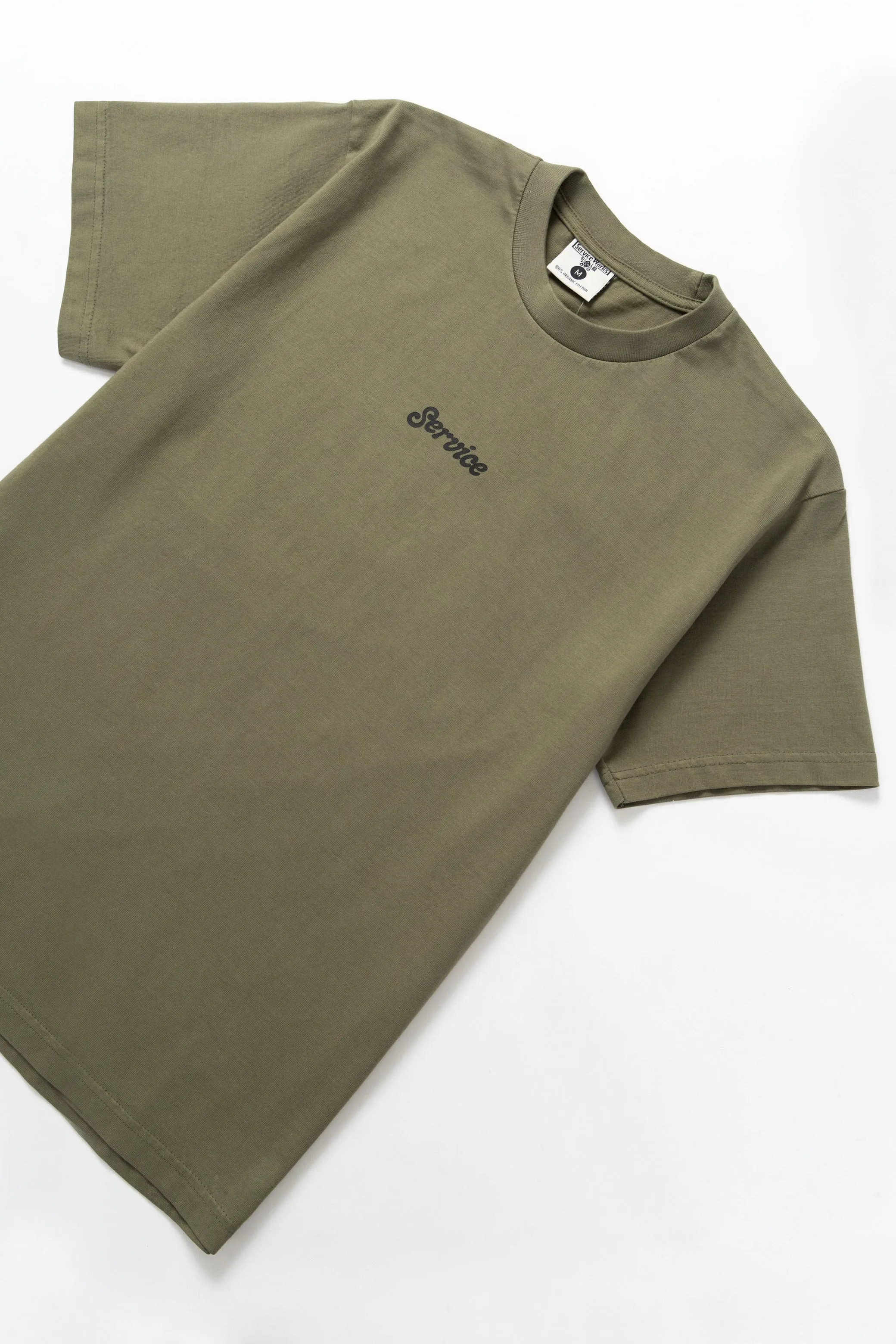 Service Logo Tee - Olive sold by Service Works product image thumbnail 2