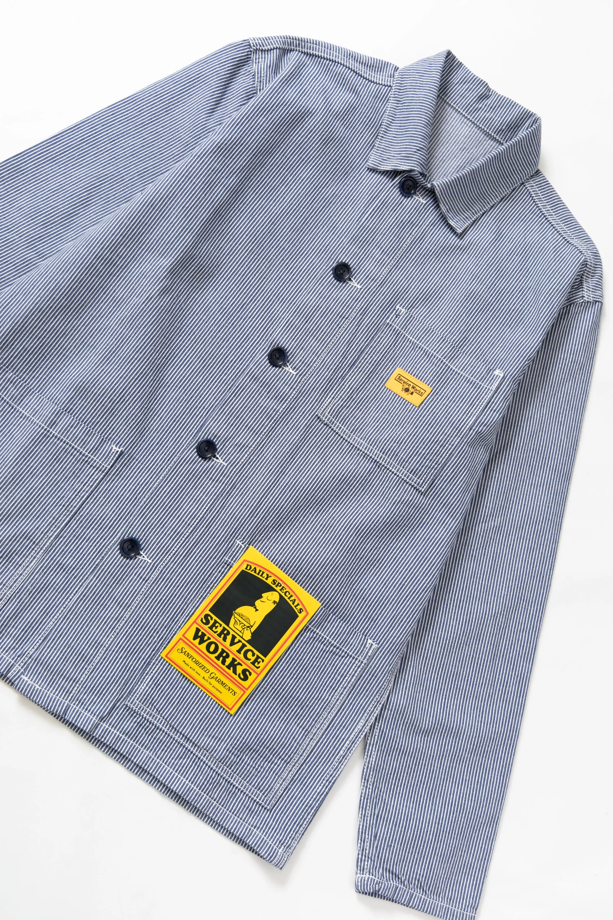 Classic Chore Shirt - Hickory sold by Service Works product image thumbnail 2
