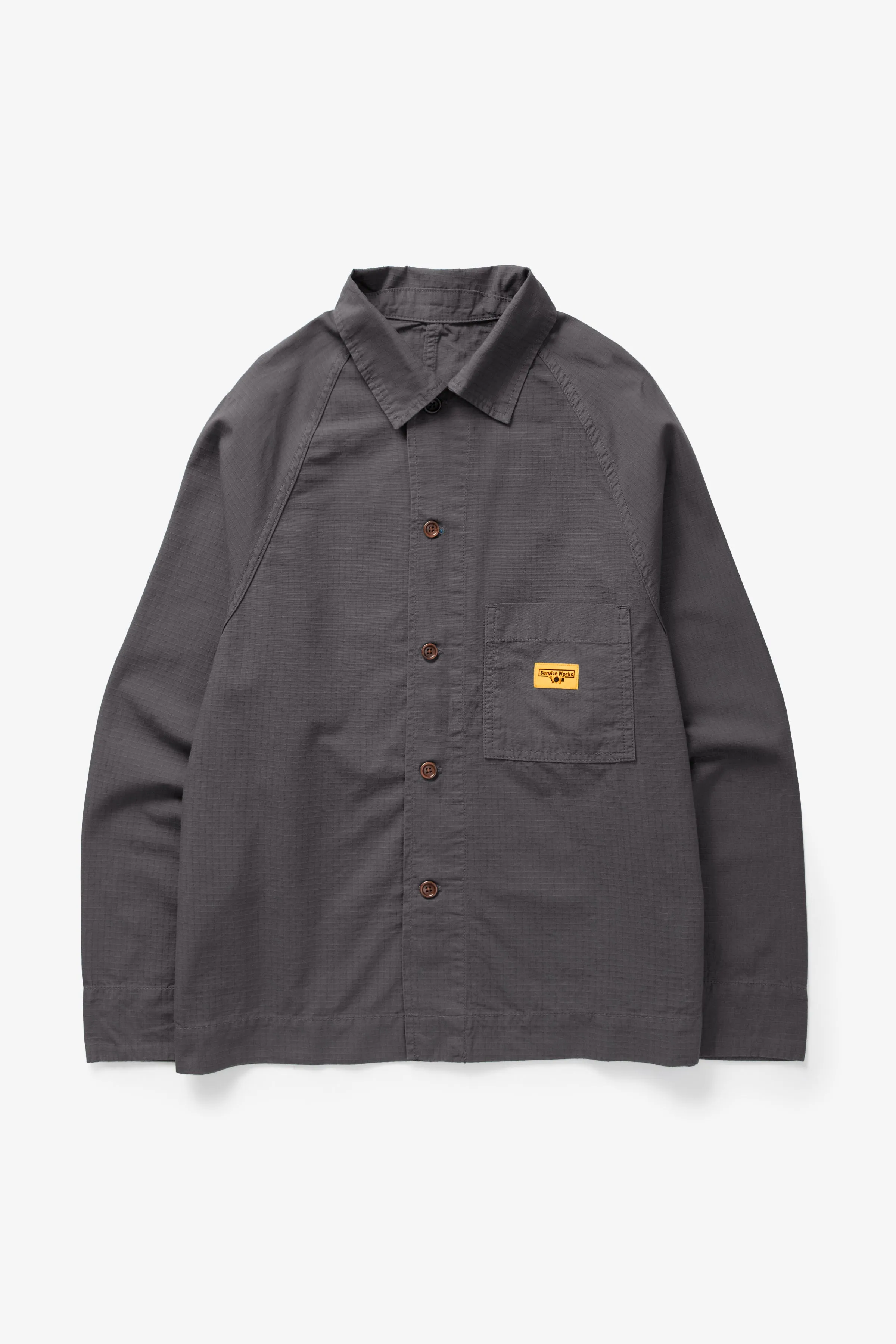 Ripstop Front Of House Jacket - Washed Black sold by Service Works