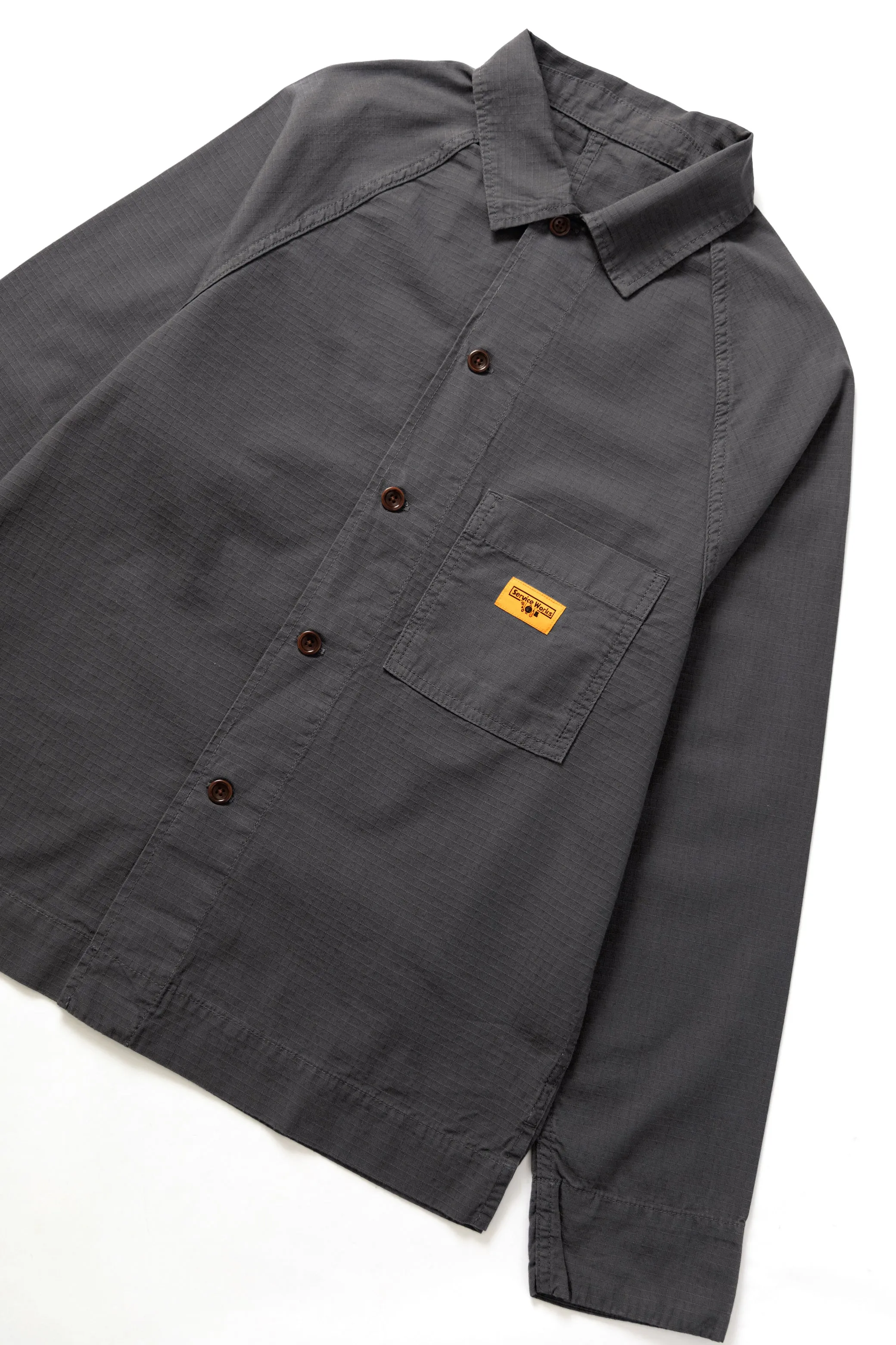 Ripstop Front Of House Jacket - Washed Black sold by Service Works product image thumbnail 2