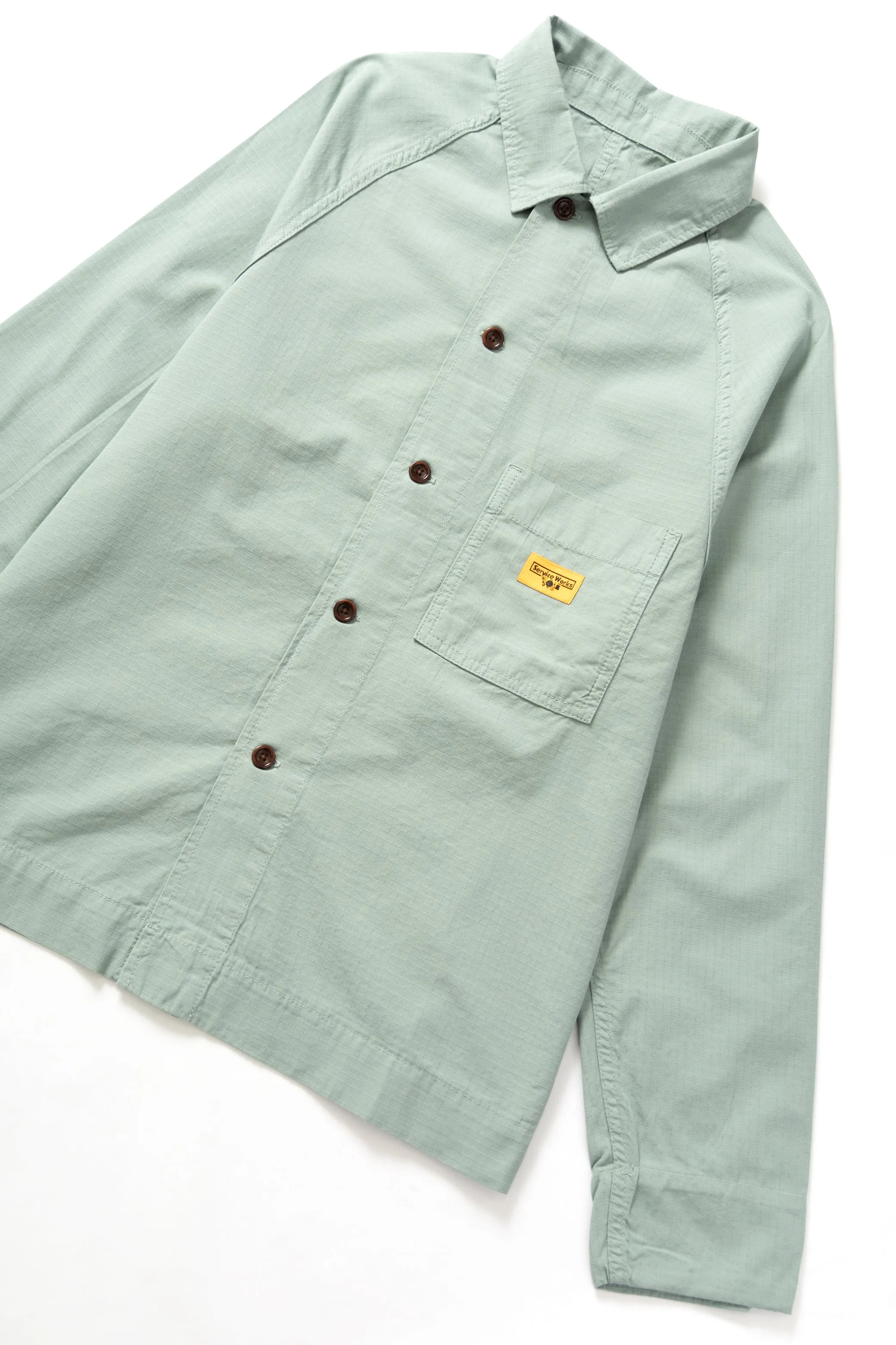 Ripstop Front Of House Jacket - Sage sold by Service Works product image thumbnail 2
