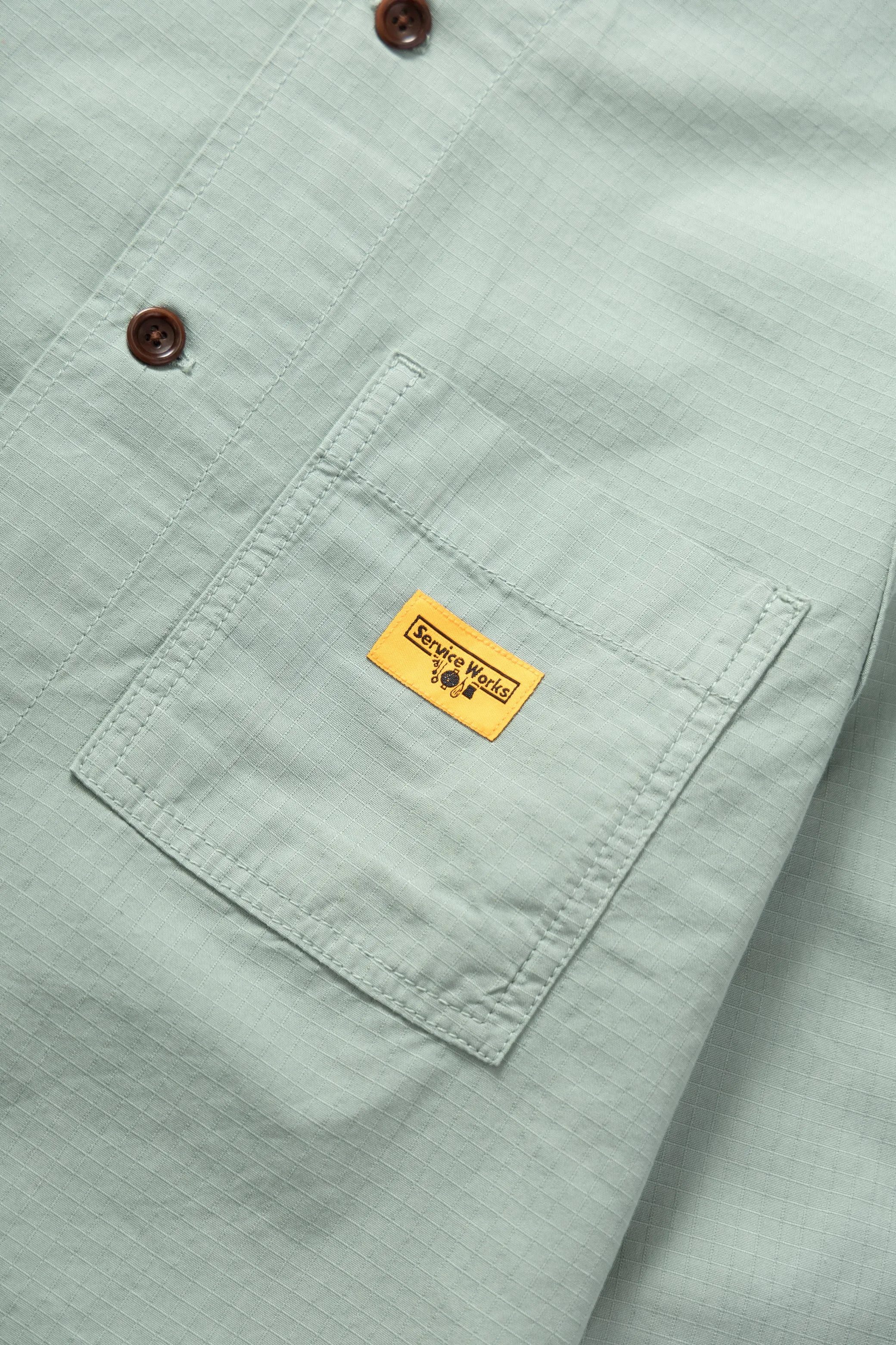 Ripstop Front Of House Jacket - Sage sold by Service Works product image thumbnail 3