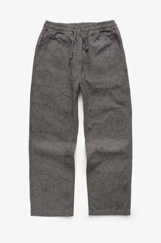 Patterned Chef Pants - Grey Web sold by Service Works