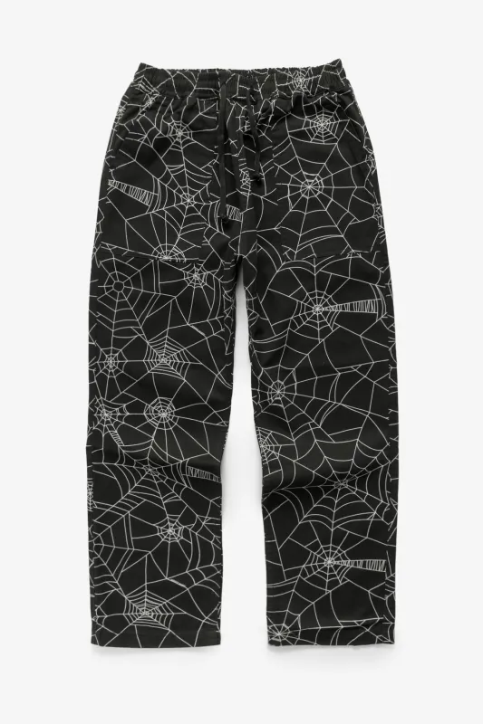 Patterned Chef Pants - Black Web sold by Service Works