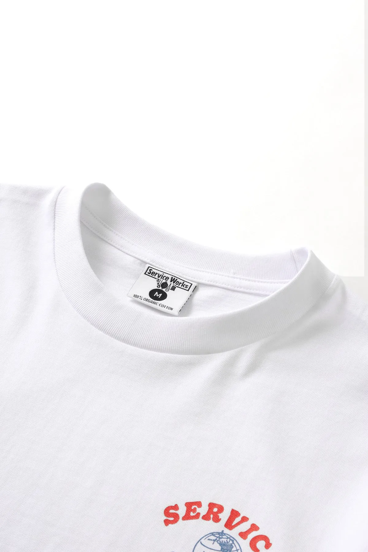 Organic Chefswear Tee - White sold by Service Works product image thumbnail 4