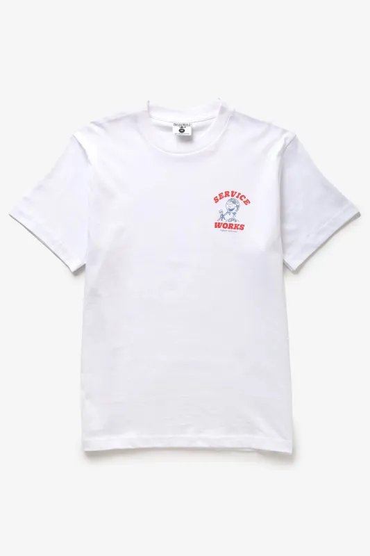 Organic Chefswear Tee - White sold by Service Works
