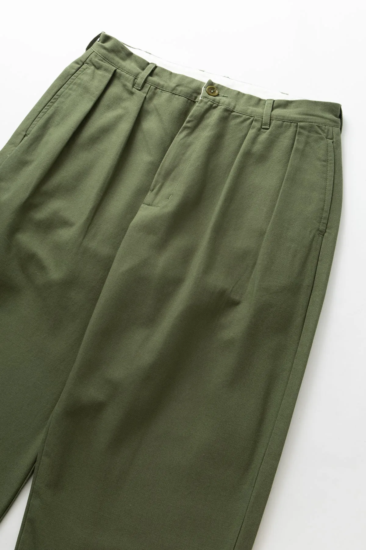 Canvas Part Timer Pant - Olive sold by Service Works product image thumbnail 2