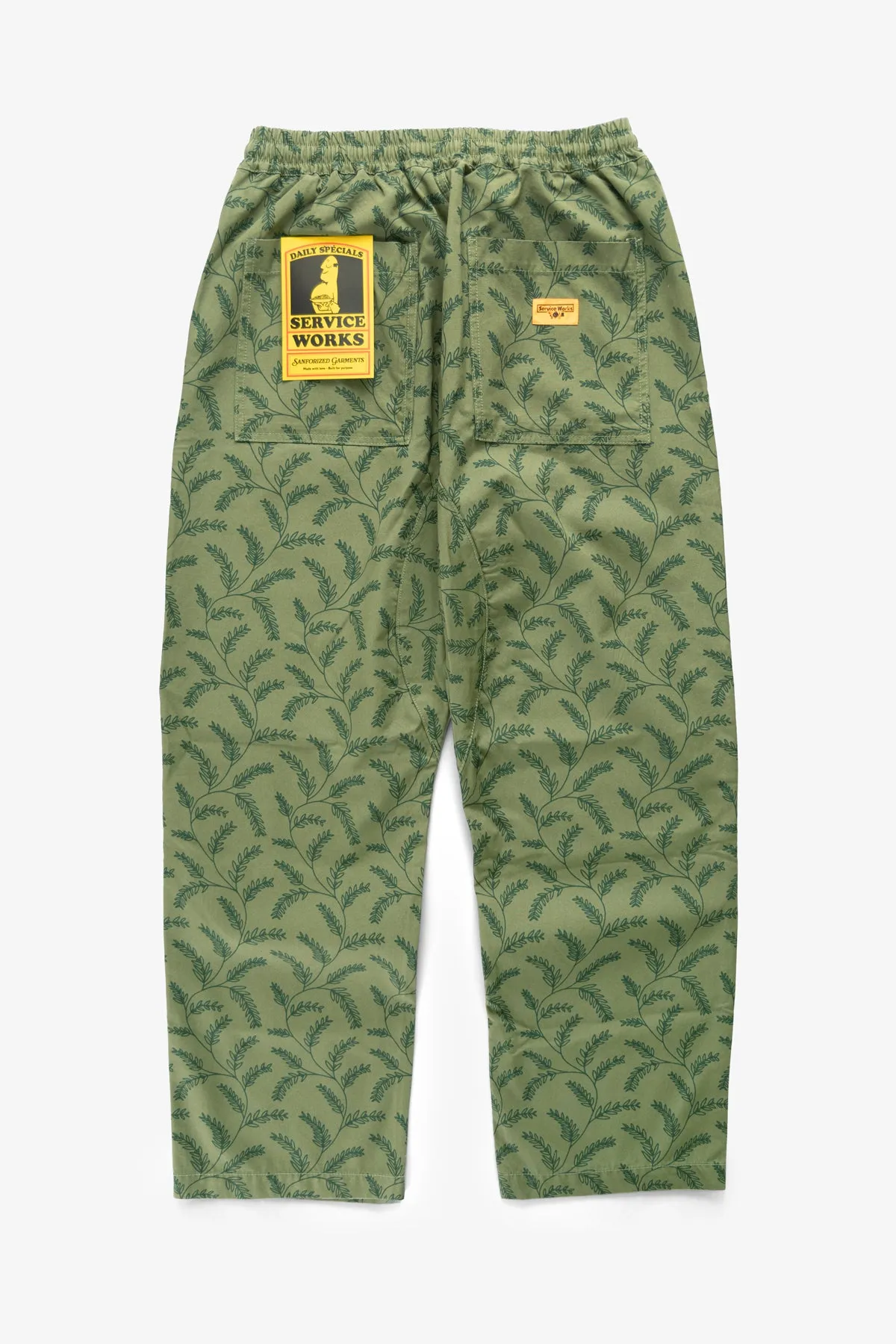 Branch Twill Chef Pants - Olive sold by Service Works product image thumbnail 2