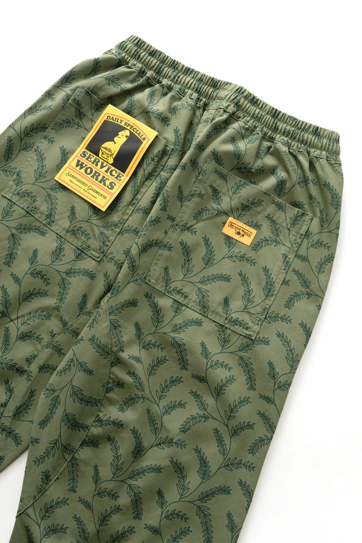 Branch Twill Chef Pants - Olive sold by Service Works product image thumbnail 3