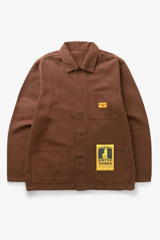 Classic Chore Shirt - Brown made by Service Works