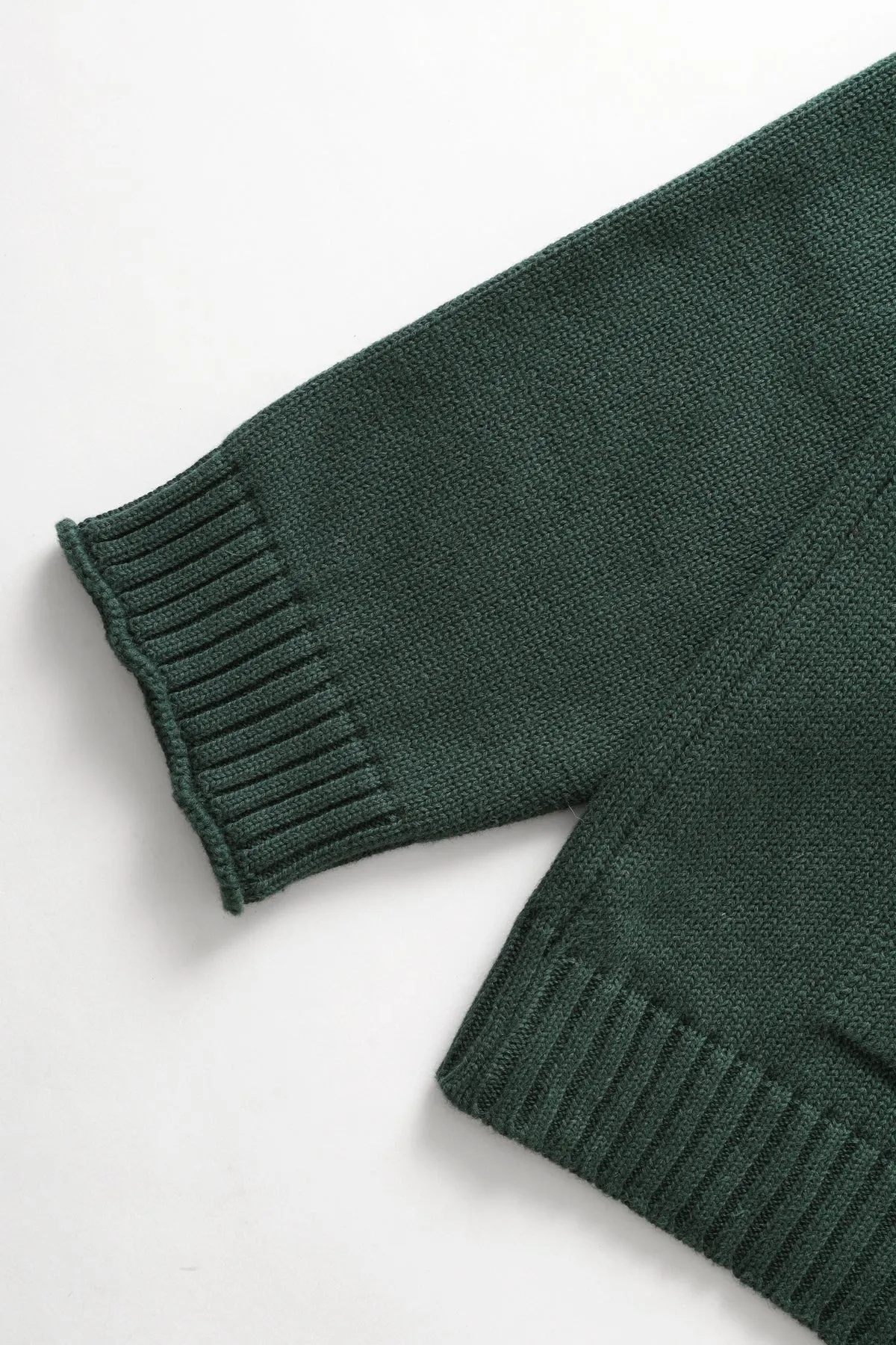 Mock Smock Sweater - Forest sold by Service Works product image thumbnail 5