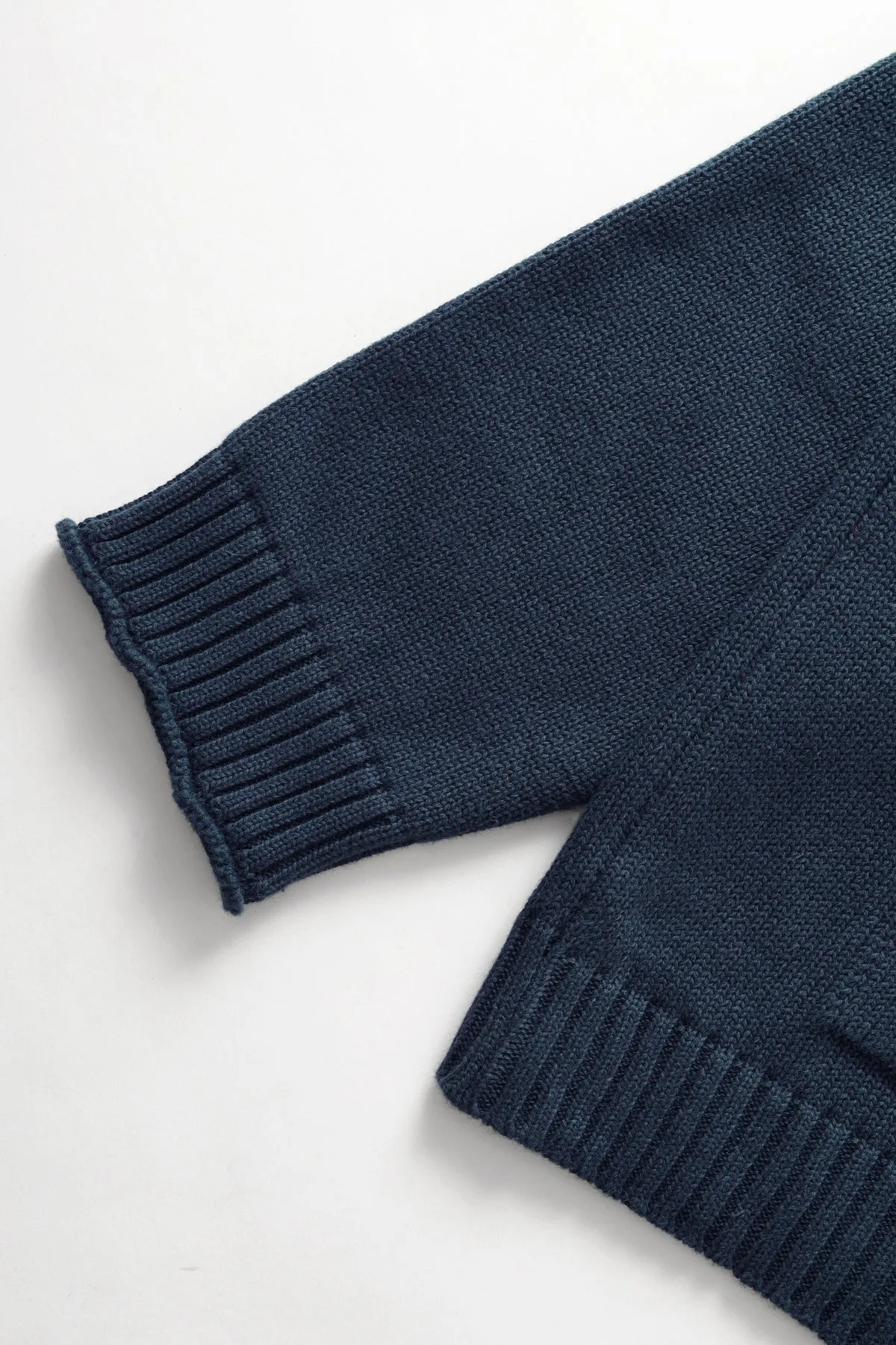 Mock Smock Sweater - Navy sold by Service Works product image thumbnail 5