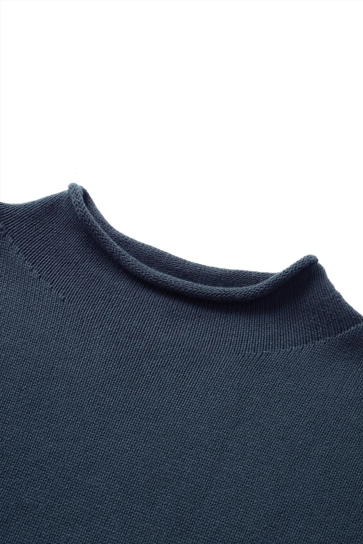 Mock Smock Sweater - Navy sold by Service Works product image thumbnail 4