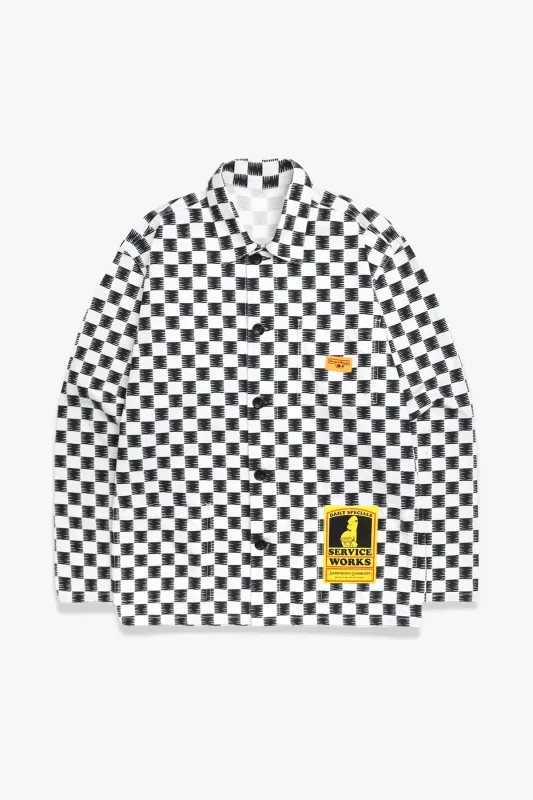 Classic Chore Shirt - Mono Checker made by Service Works