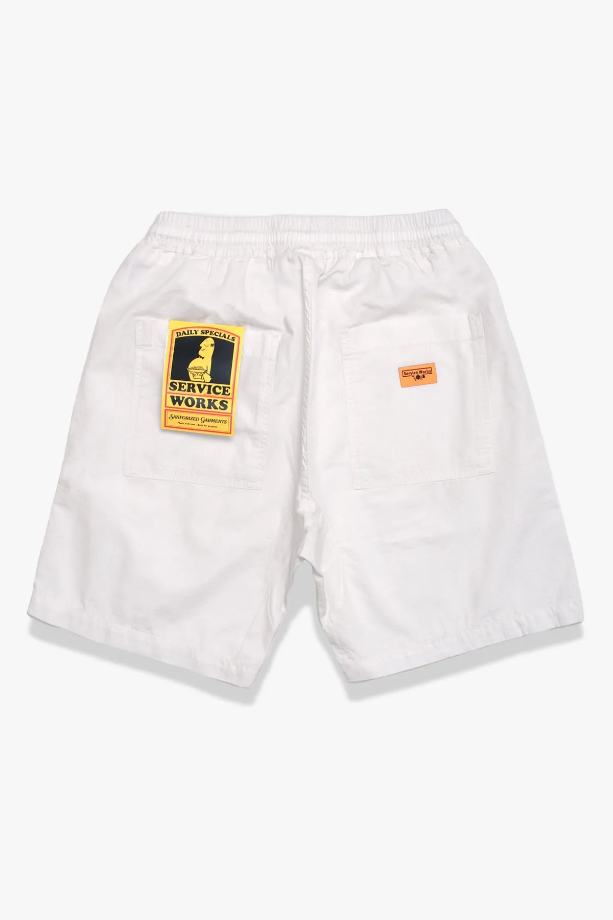 Ripstop Chef Shorts - Off White sold by Service Works