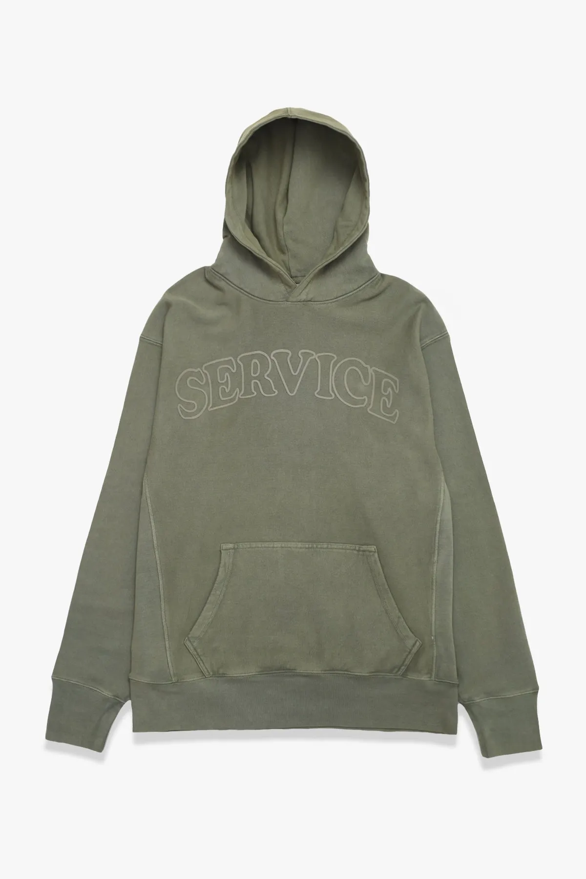 Arch Logo Hoodie - Olive sold by Service Works