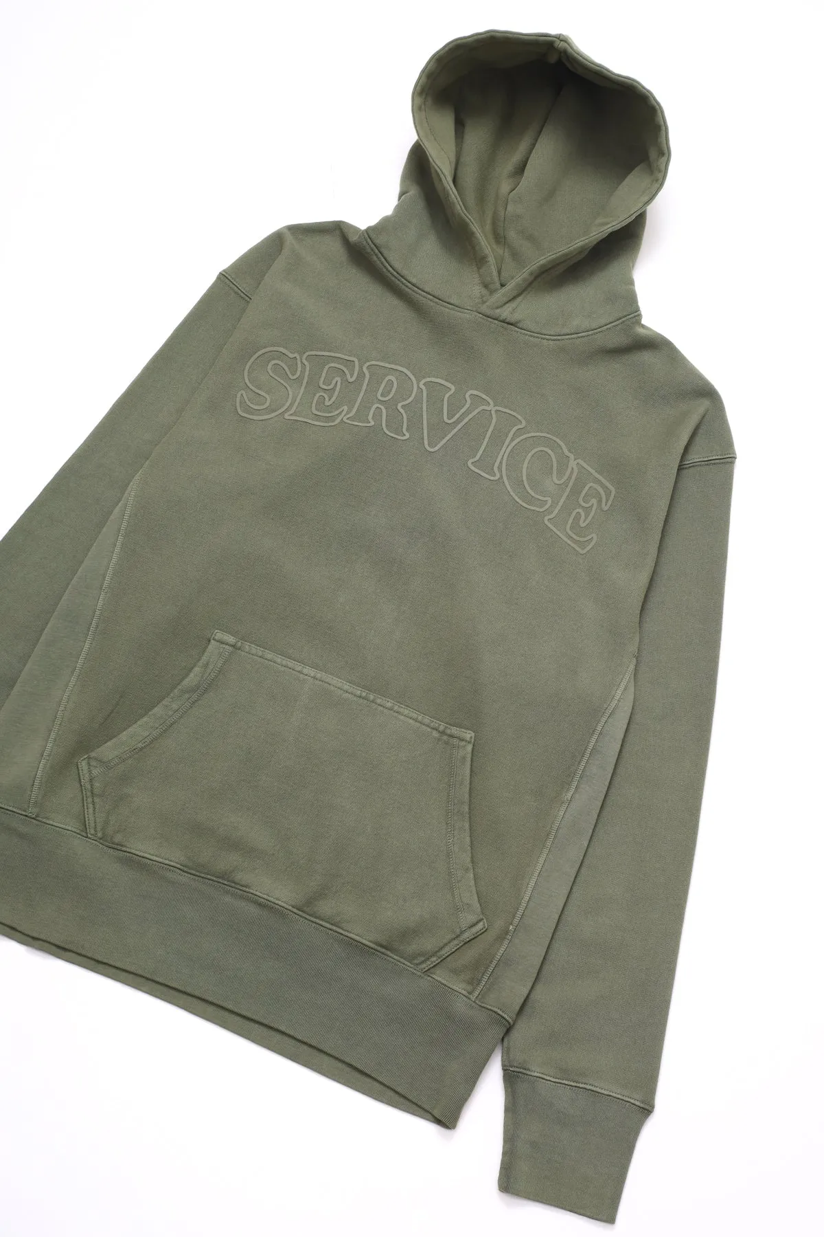 Arch Logo Hoodie - Olive sold by Service Works product image thumbnail 2