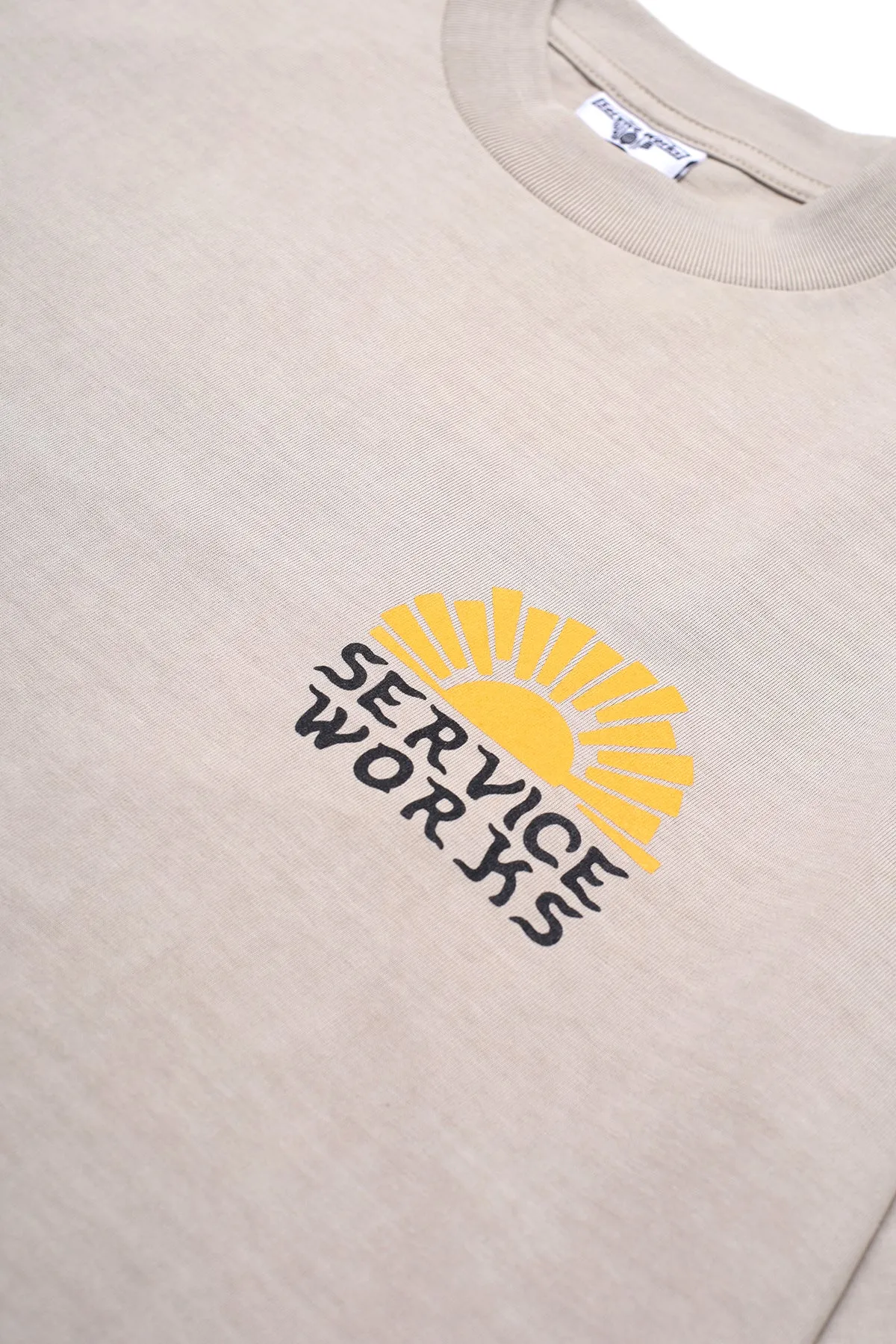 Sunny Side Up Tee - Stone sold by Service Works product image thumbnail 4