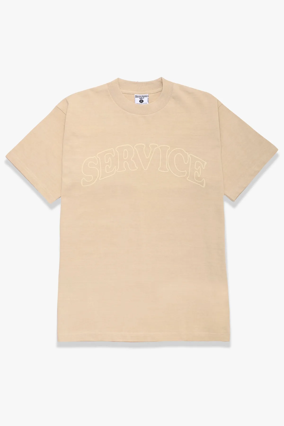 Arch Logo Tee - Khaki sold by Service Works