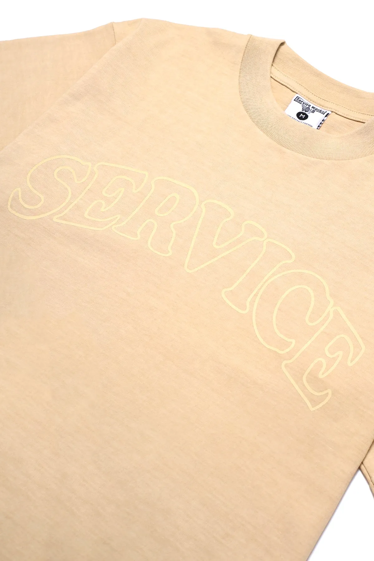 Arch Logo Tee - Khaki sold by Service Works product image thumbnail 3