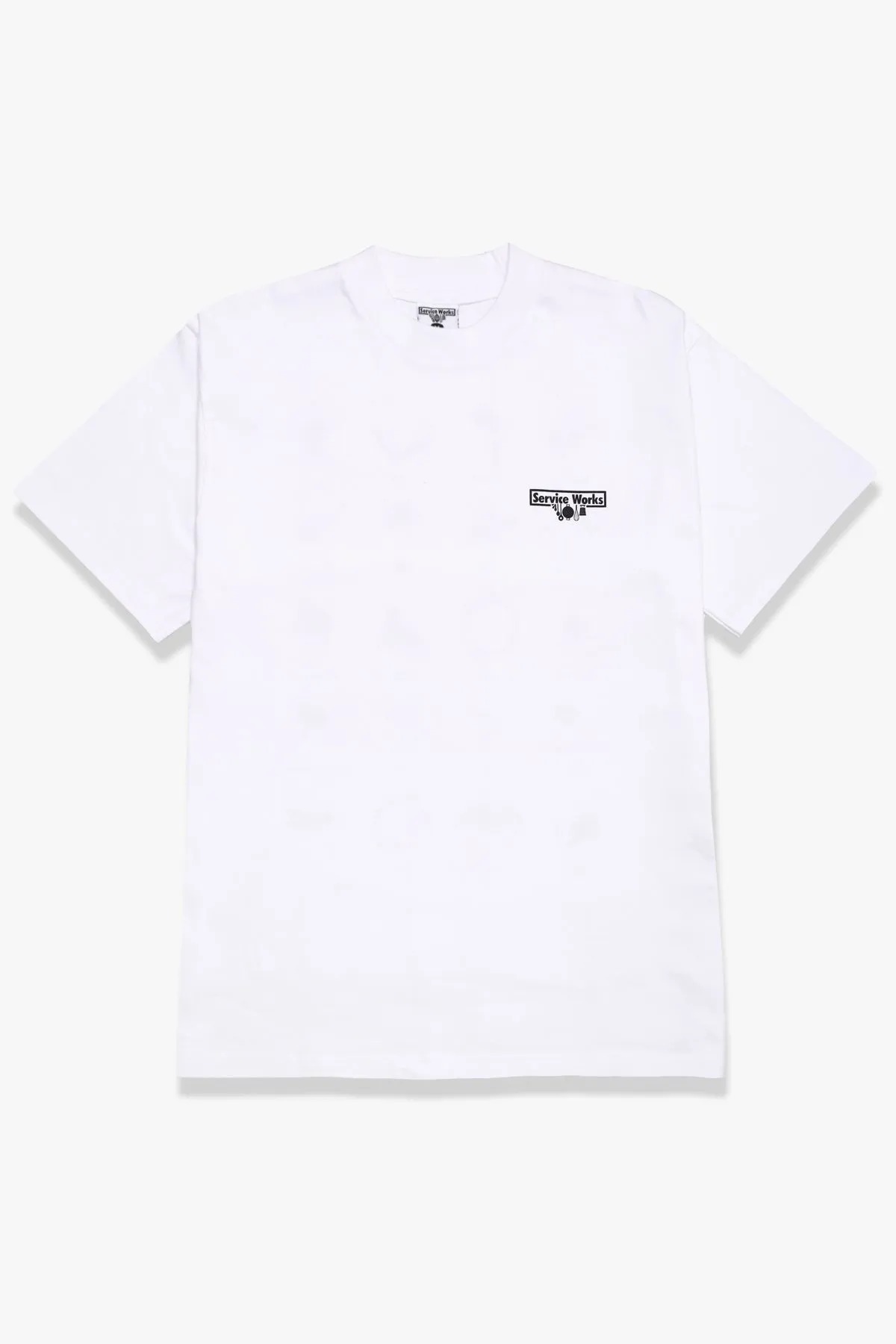 Wine Spill Tee - White sold by Service Works product image thumbnail 2