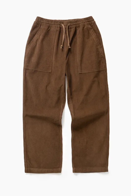 Corduroy Chef Pants - Bark made by Service Works
