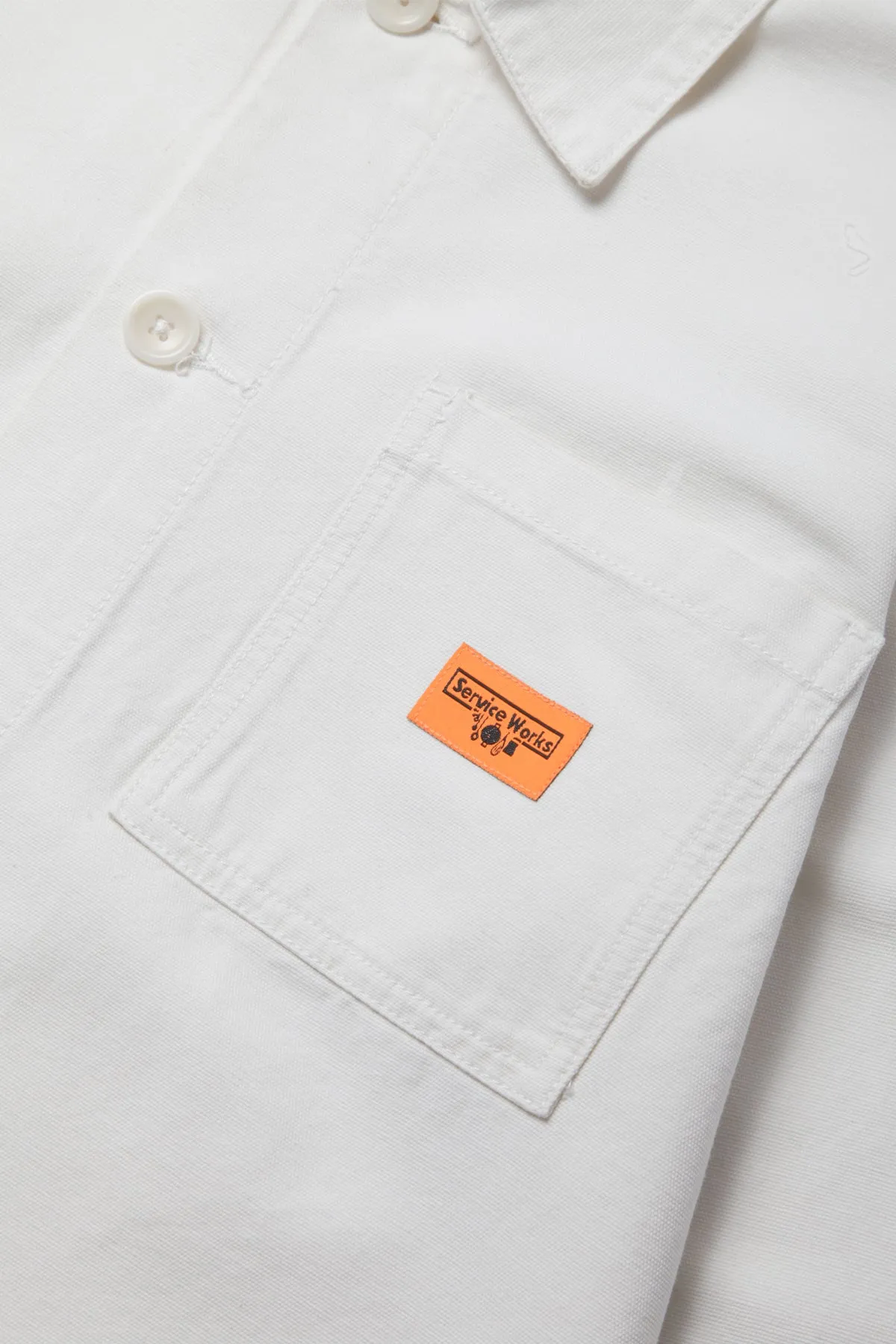 Classic Chore Shirt - Off White sold by Service Works product image thumbnail 3
