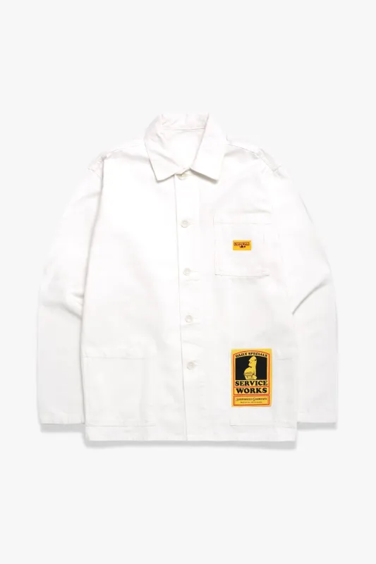 Classic Chore Shirt - Off White made by Service Works