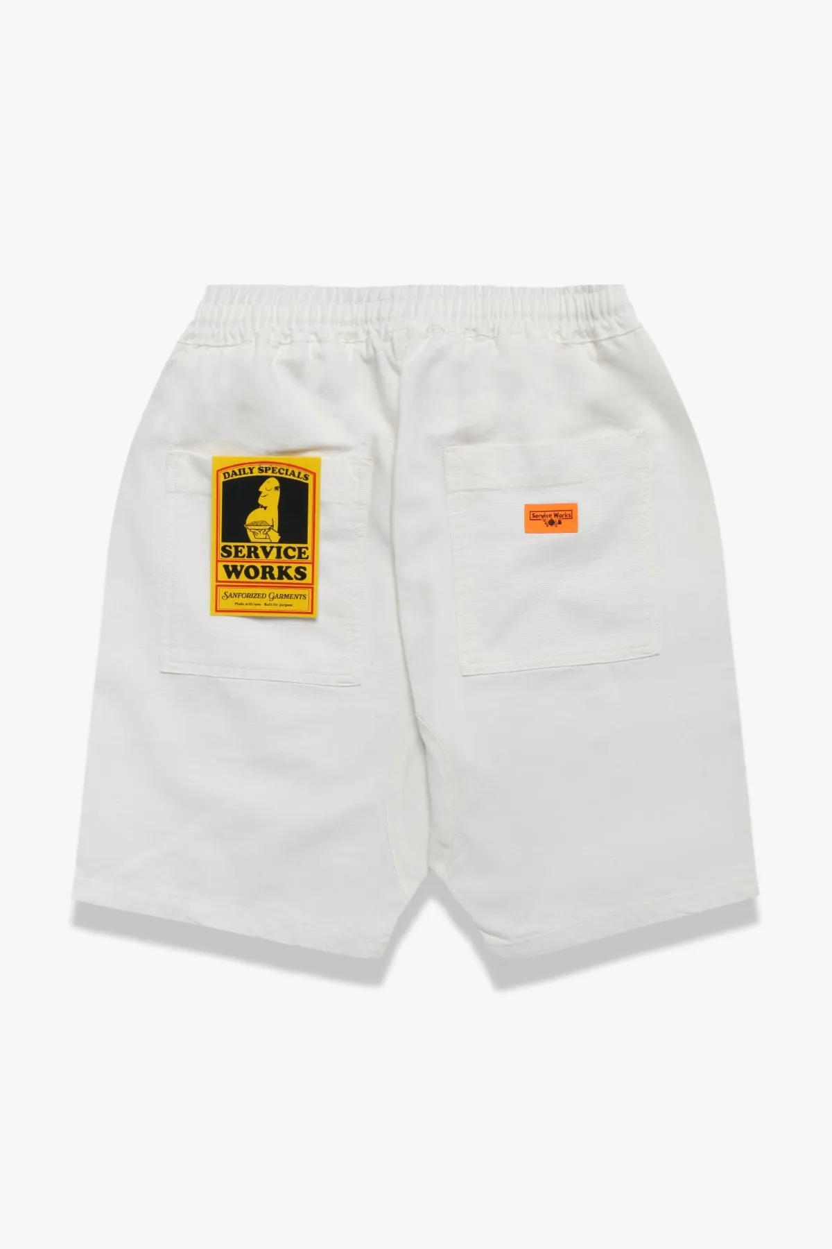 Classic Chef Shorts - White sold by Service Works