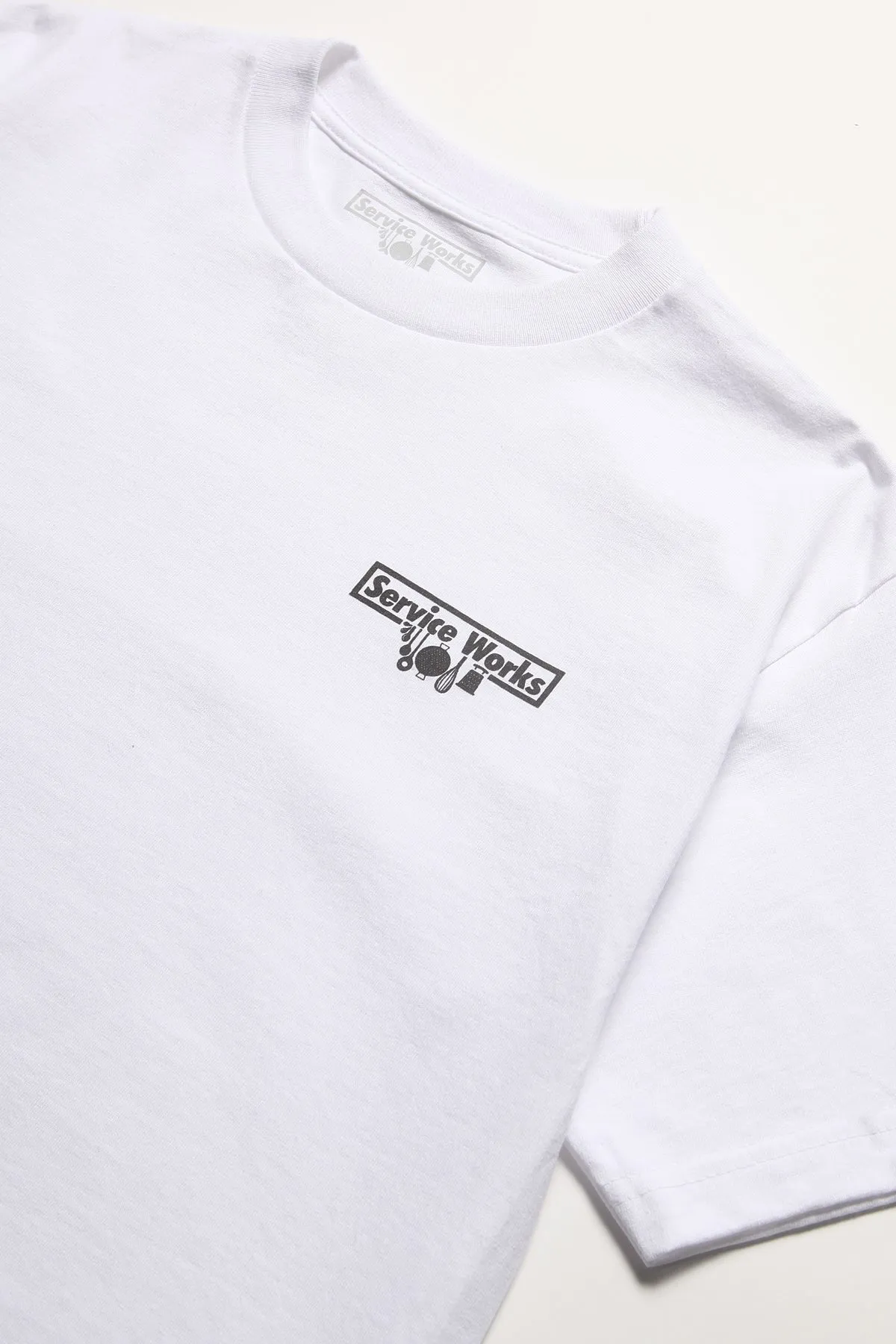 Logo Tee - White sold by Service Works product image thumbnail 2