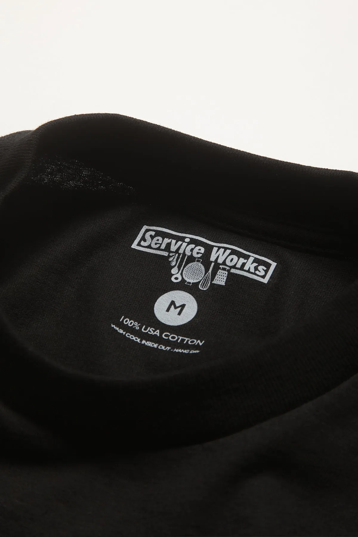 Logo Tee - Black sold by Service Works product image thumbnail 3