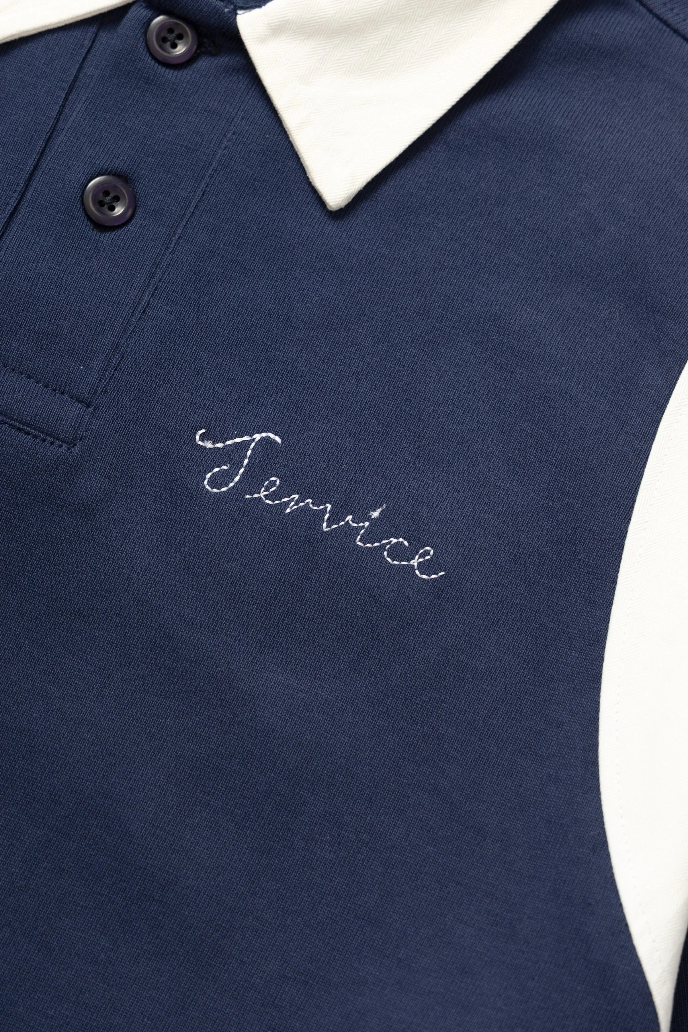 Bistro Polo - Navy sold by Service Works product image thumbnail 3