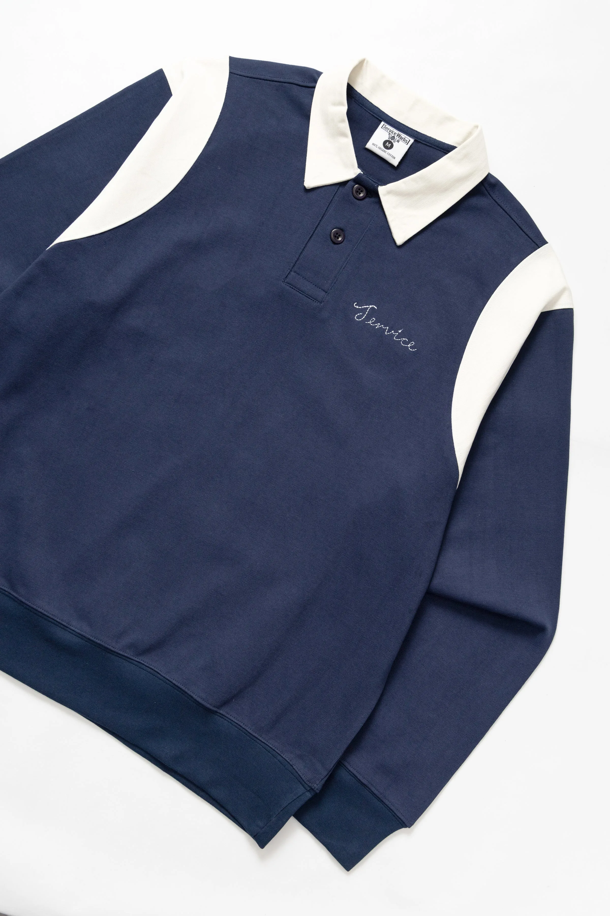 Bistro Polo - Navy sold by Service Works product image thumbnail 2