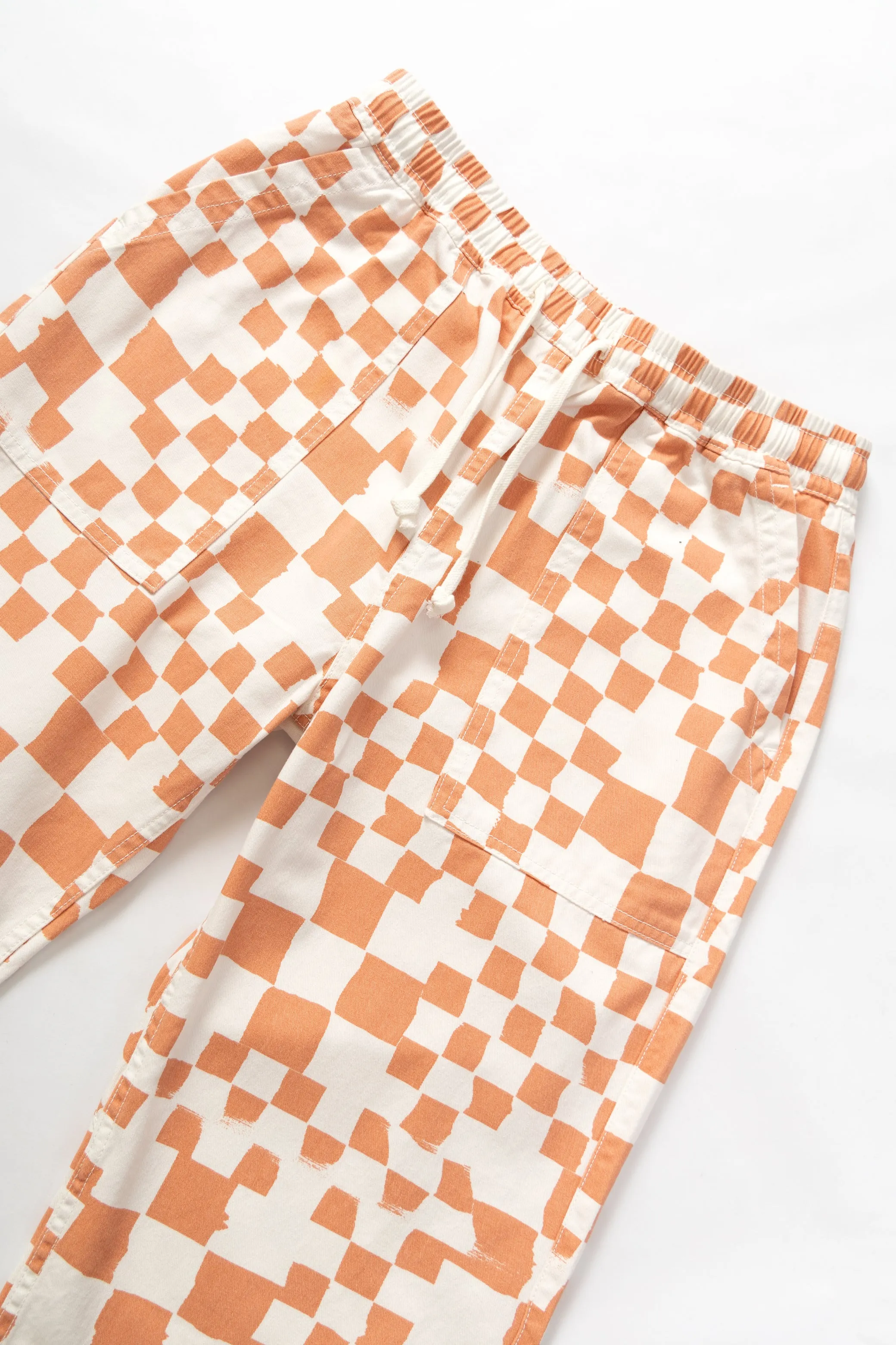 Printed Chef Pants - Salmon Checker sold by Service Works product image thumbnail 2