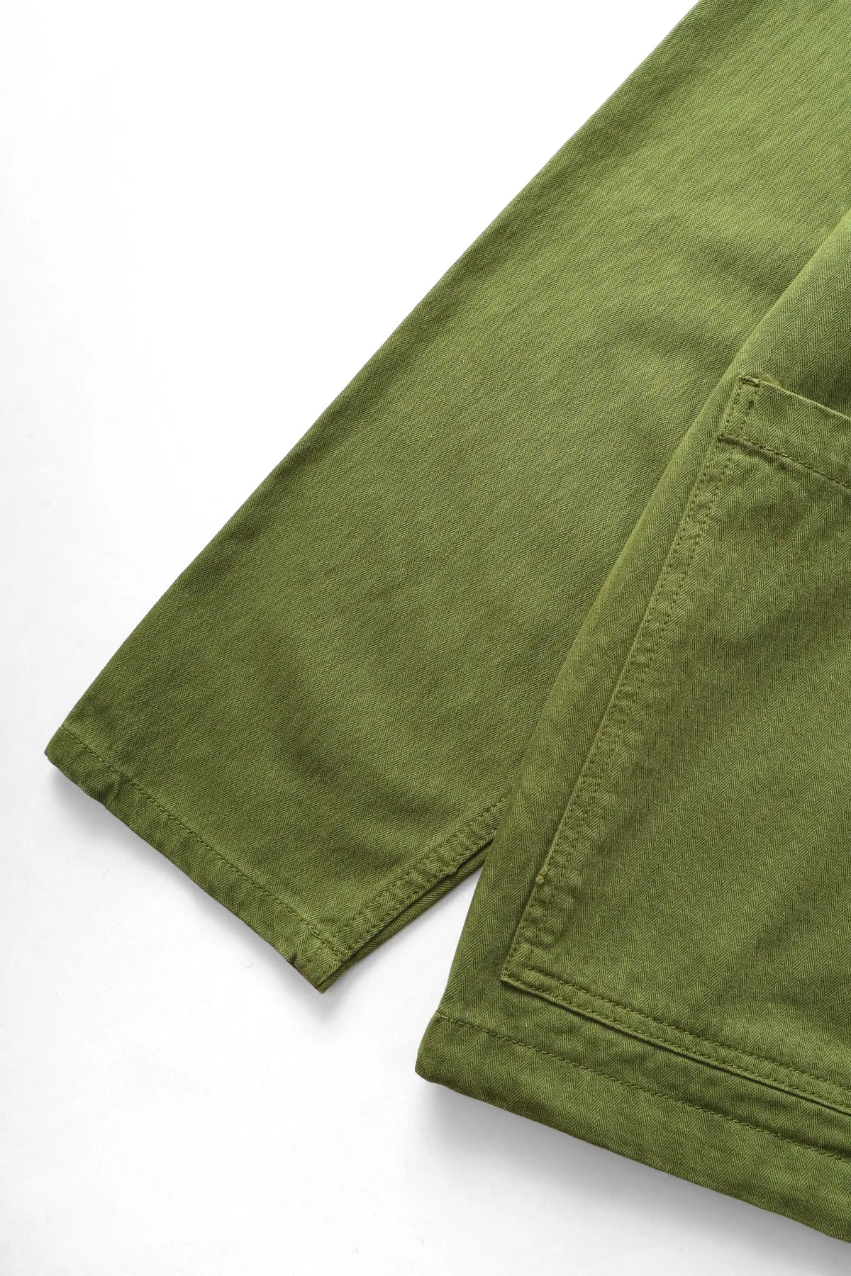 Herringbone Market Smock - Pesto sold by Service Works product image thumbnail 5
