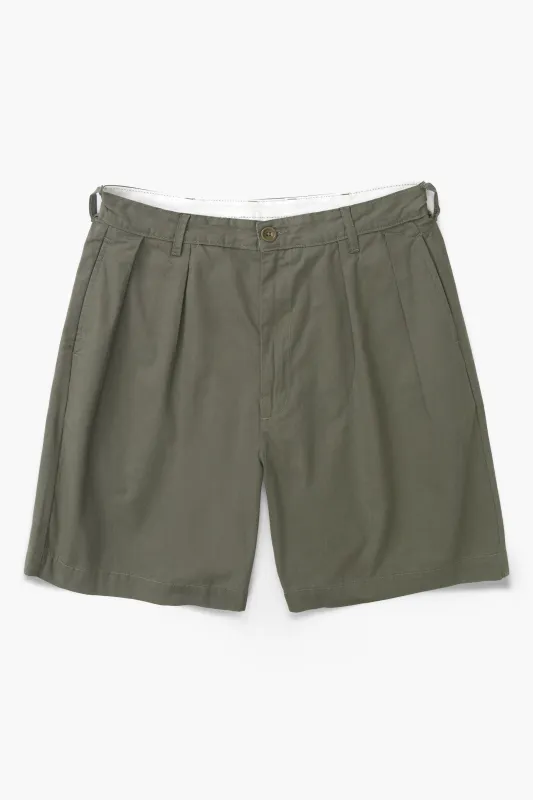 Twill Part Timer Shorts - Olive made by Service Works