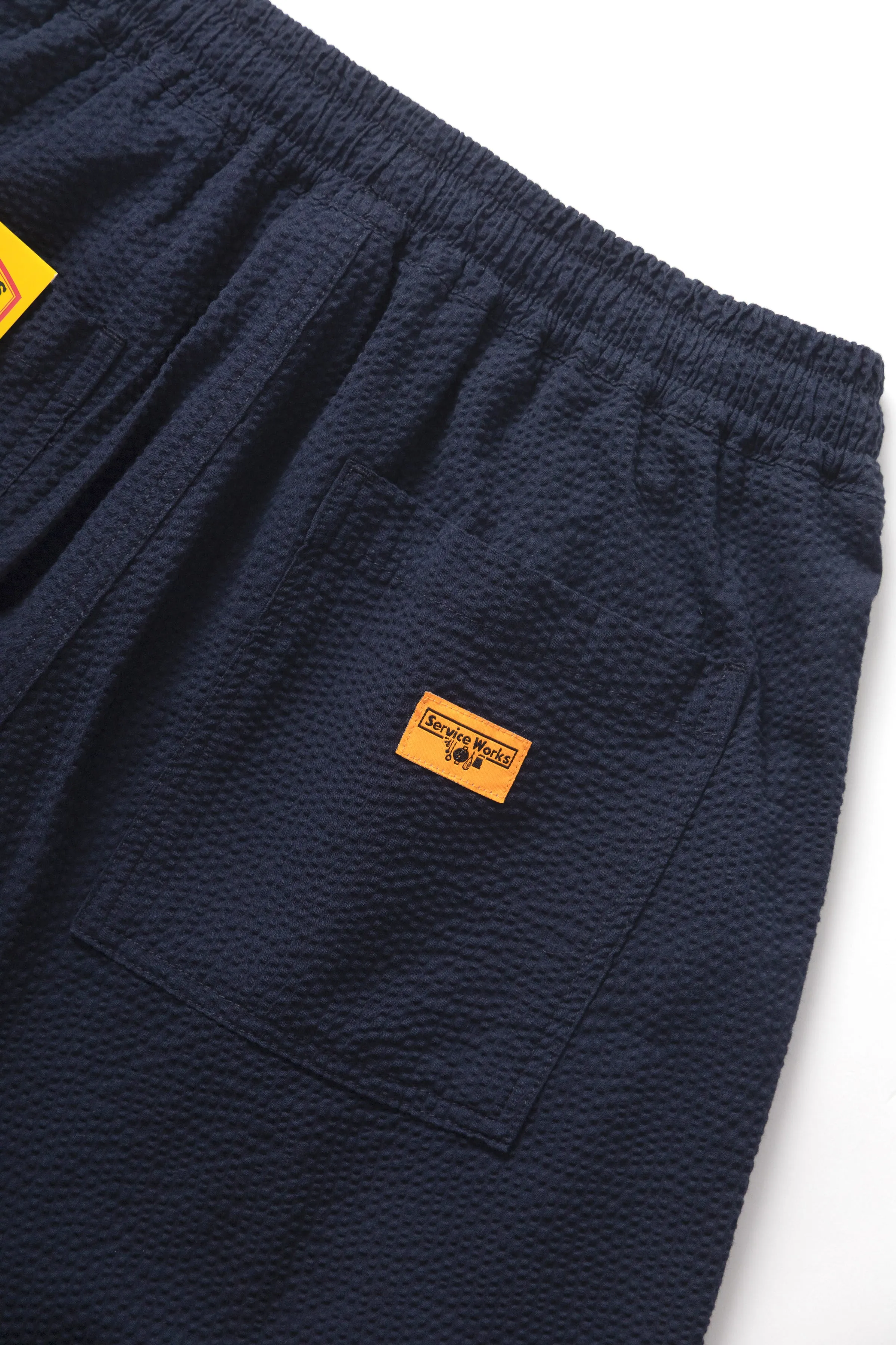 Seersucker Chef Pants - Dark Navy sold by Service Works product image thumbnail 5