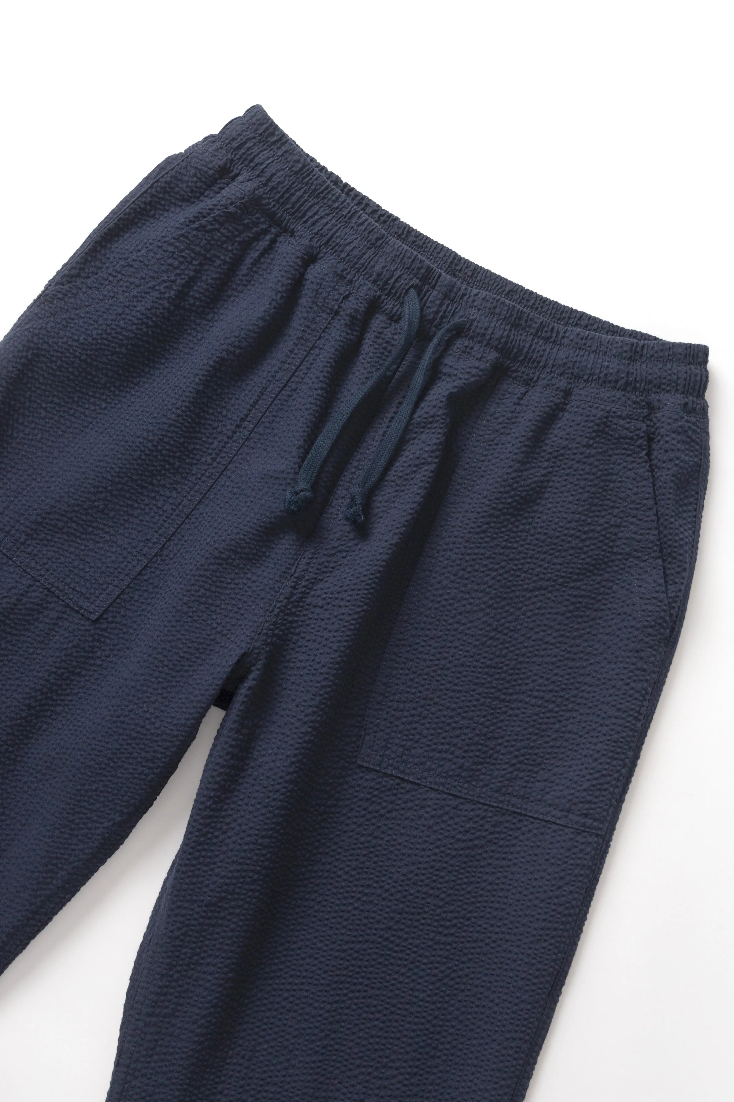 Seersucker Chef Pants - Dark Navy sold by Service Works product image thumbnail 2