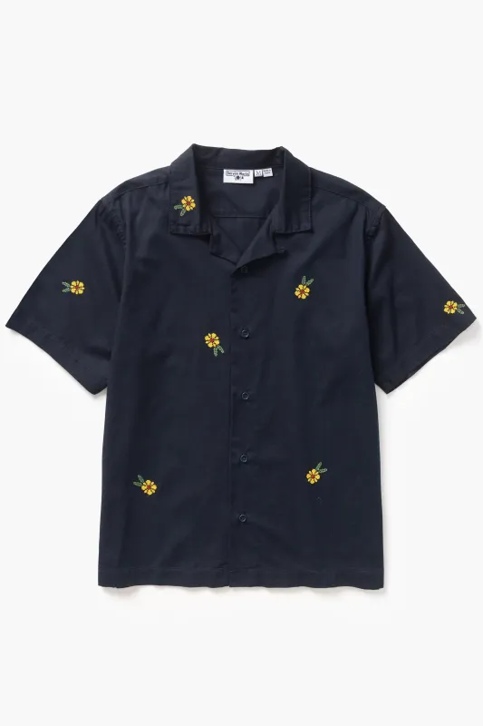 Cross Stitch Shirt - Dark Navy sold by Service Works