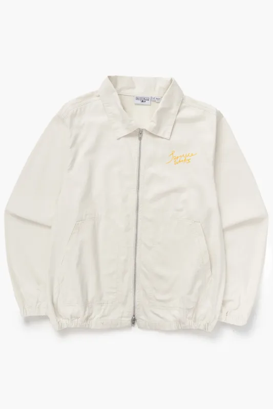 Twill Work Jacket - Off-White sold by Service Works