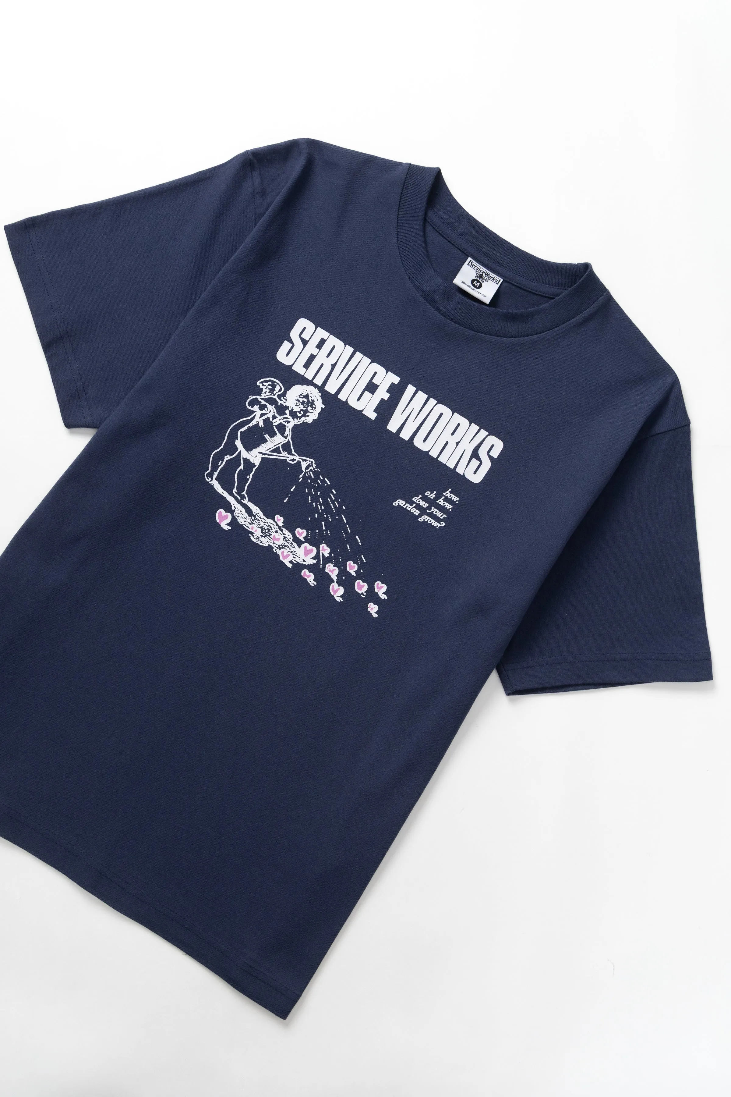 Garden Tee - Navy sold by Service Works product image thumbnail 3