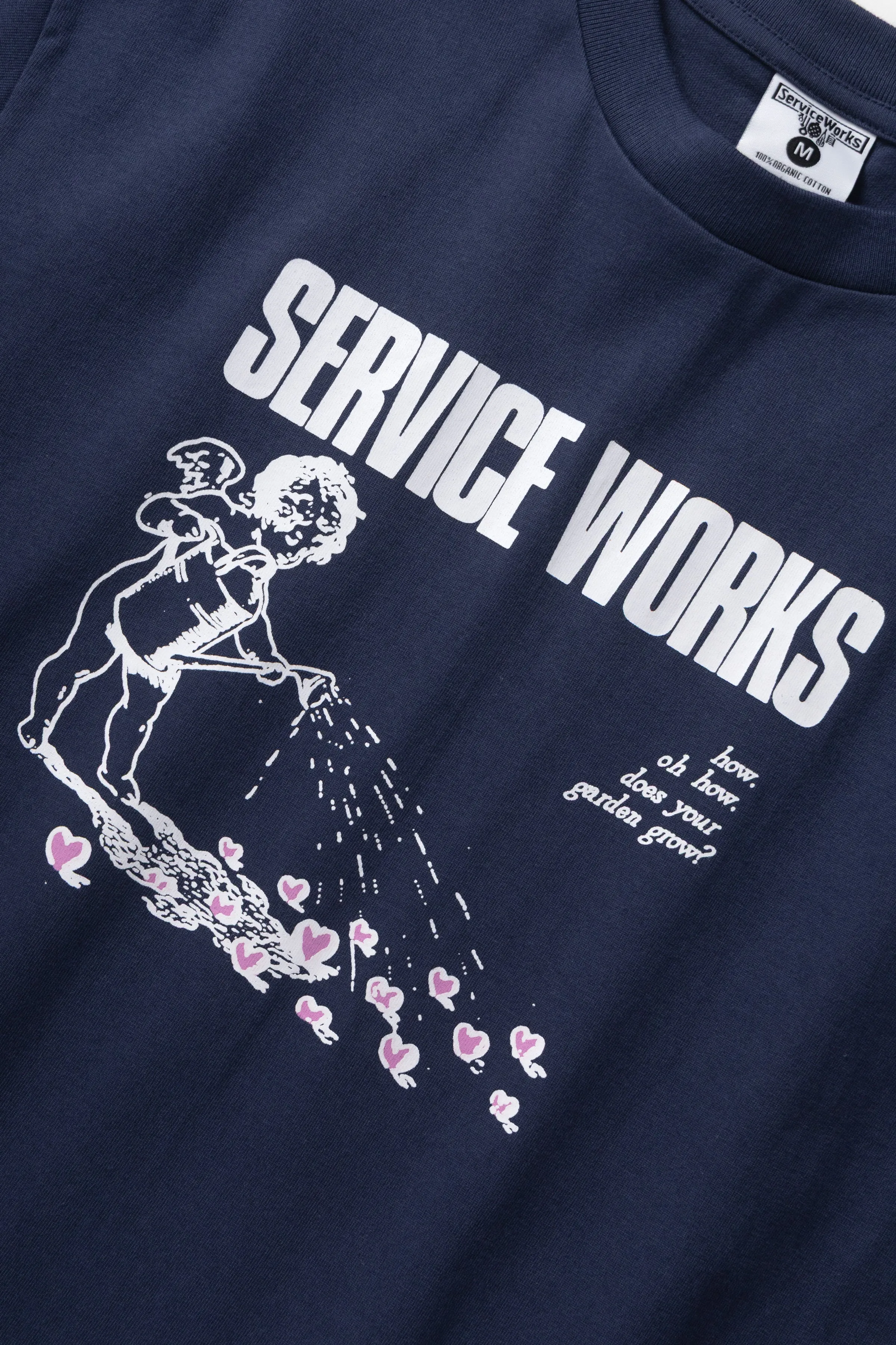 Garden Tee - Navy sold by Service Works product image thumbnail 2