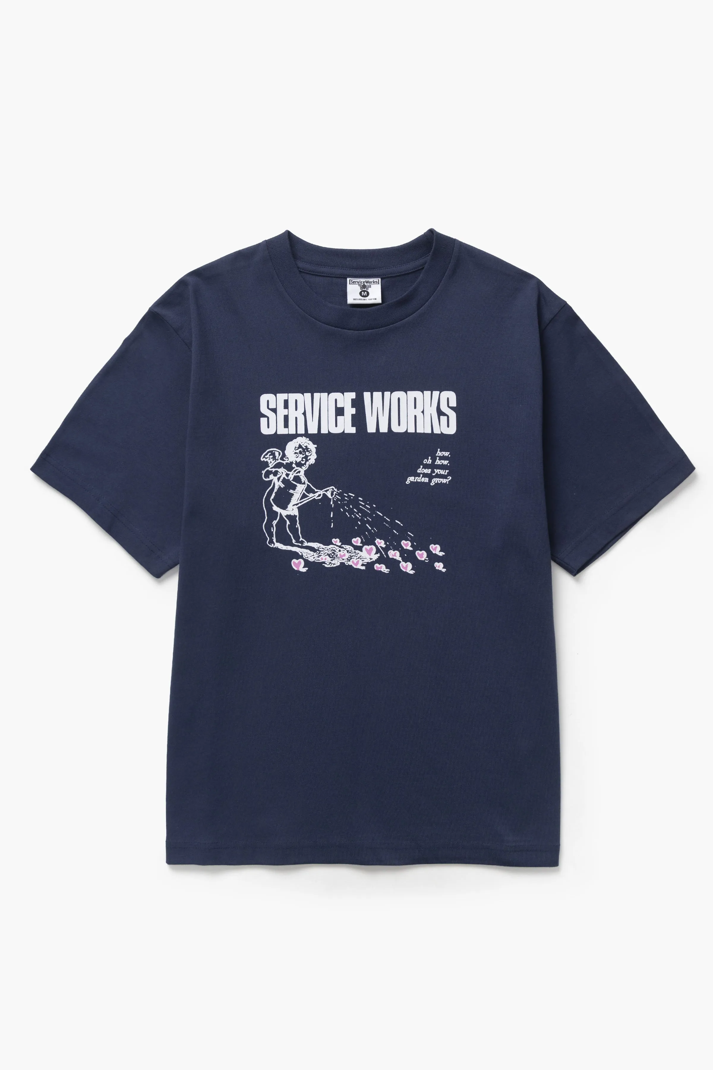 Garden Tee - Navy sold by Service Works